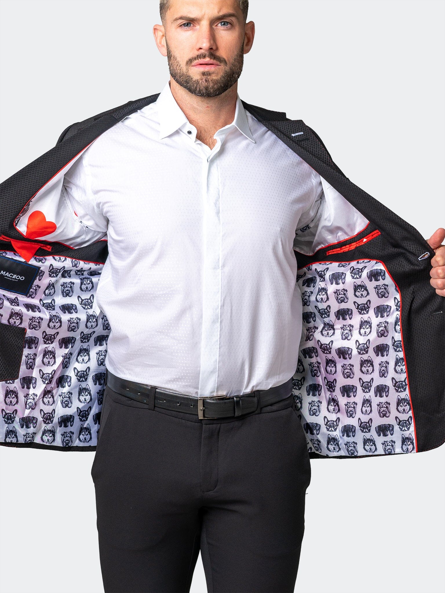 Socrates Bull Black Blazer