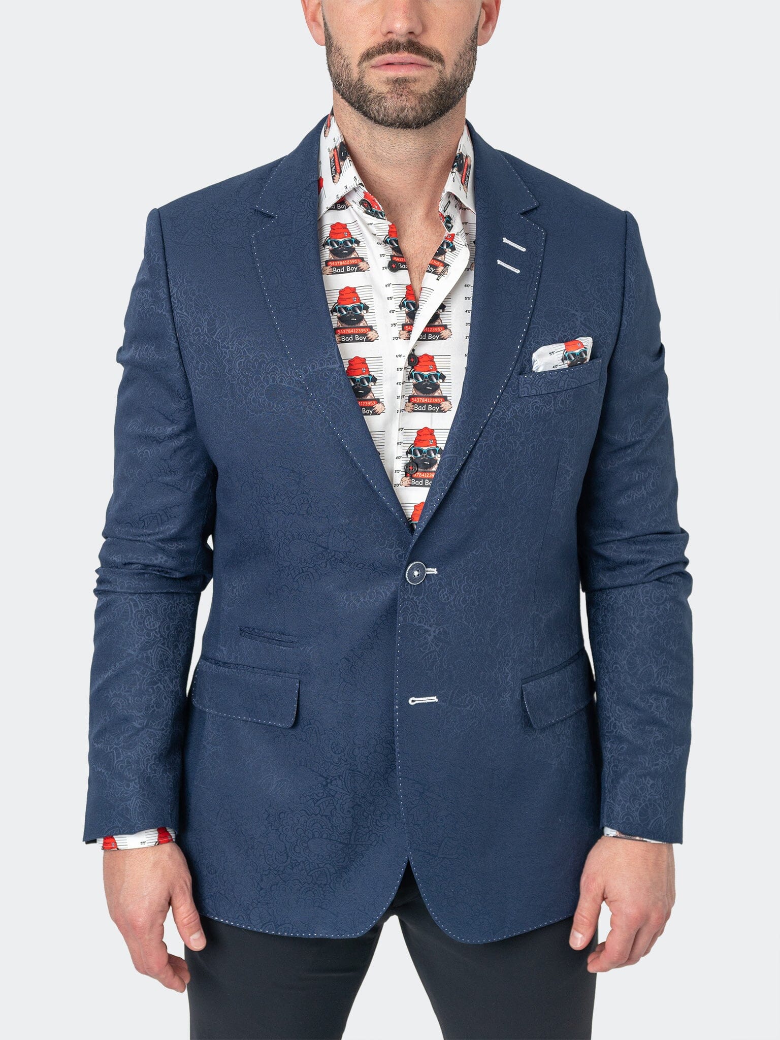 Socrates Celebration Blue Blazer