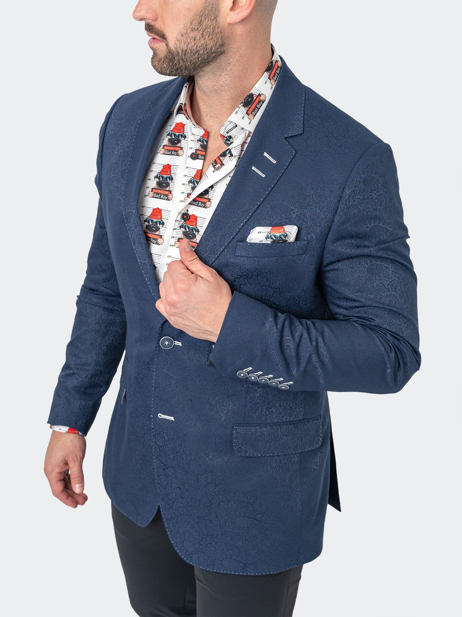 Socrates Celebration Blue Blazer