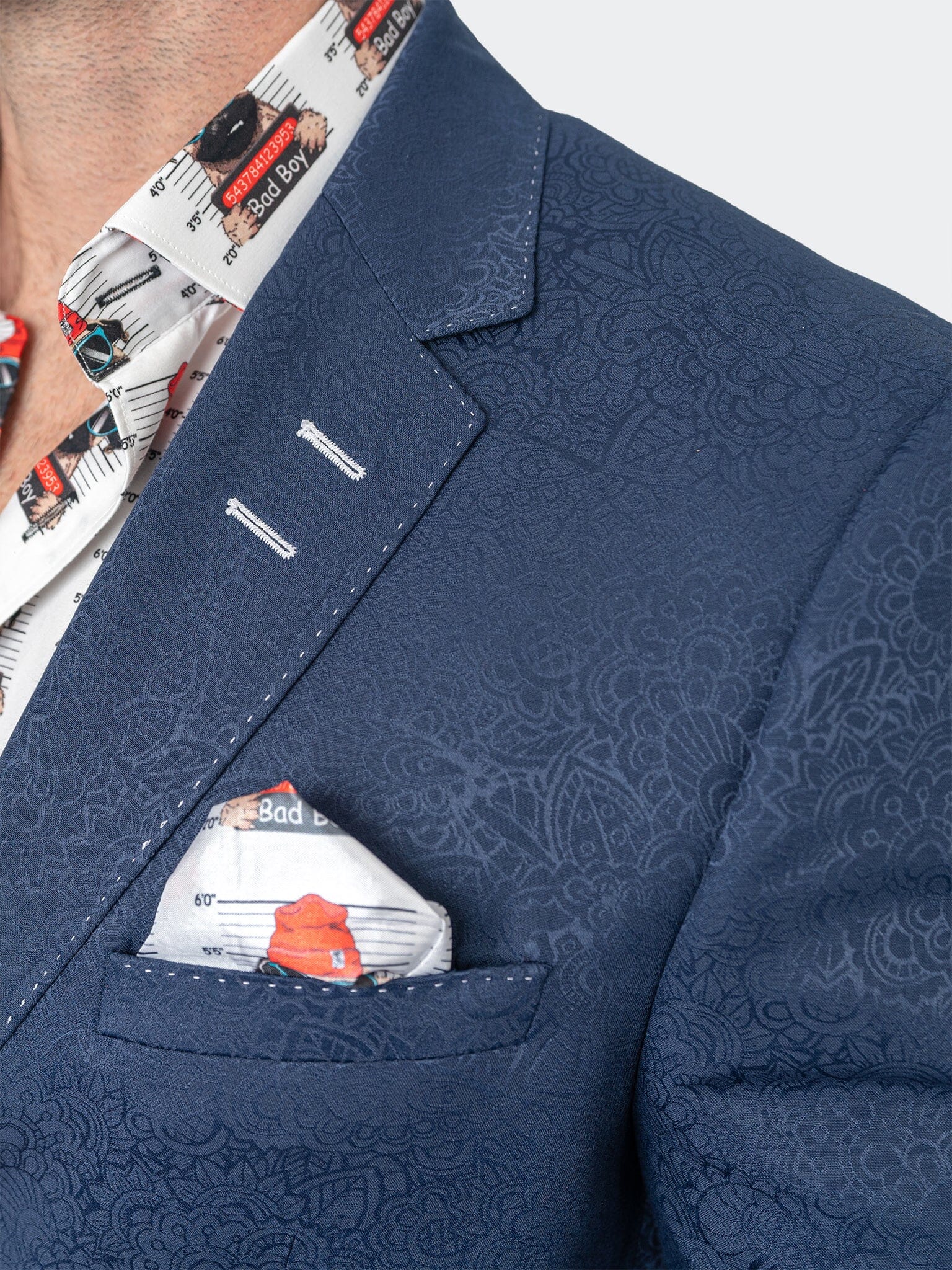 Socrates Celebration Blue Blazer