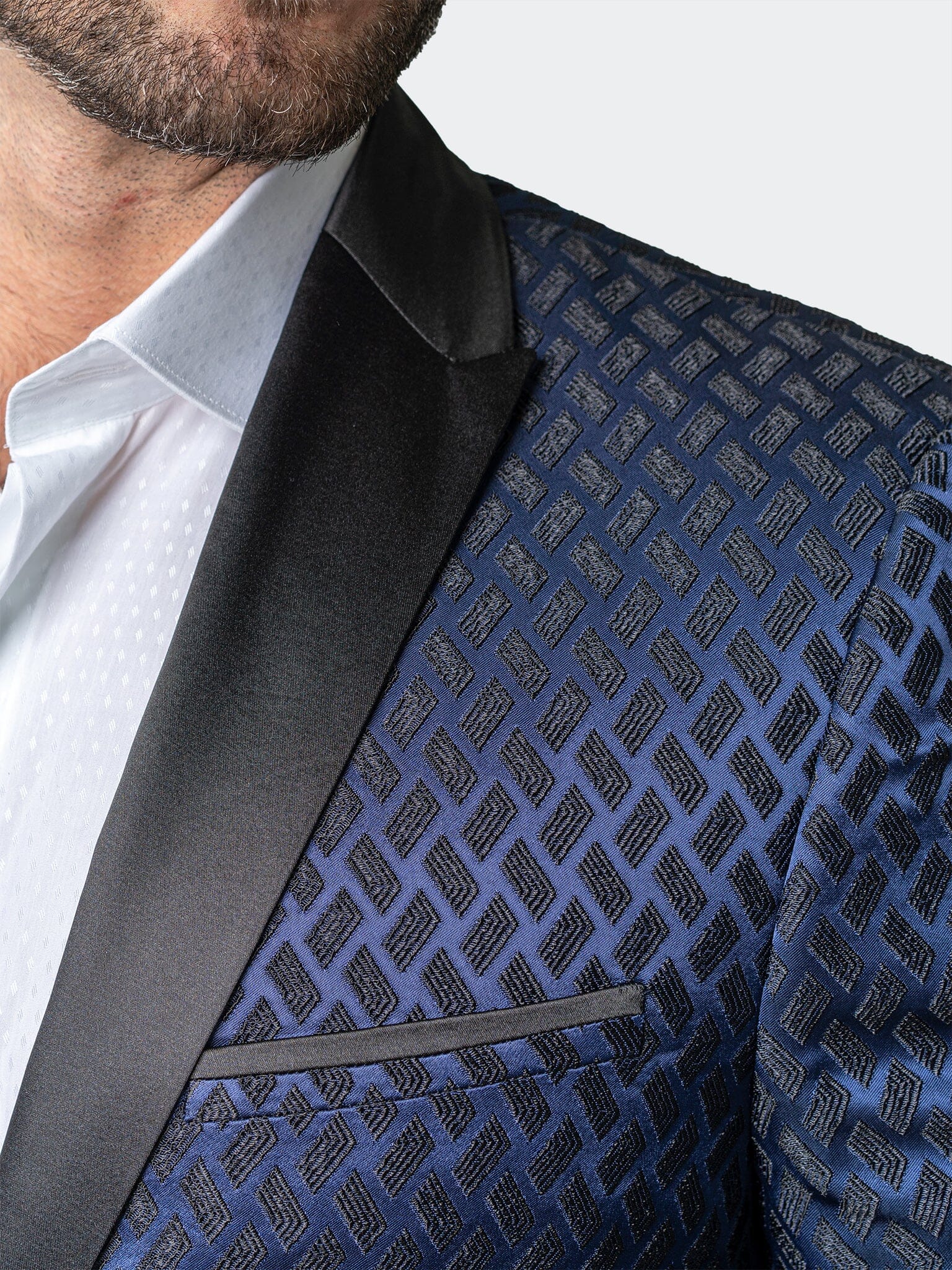 Tesla Scotch Blue Blazer
