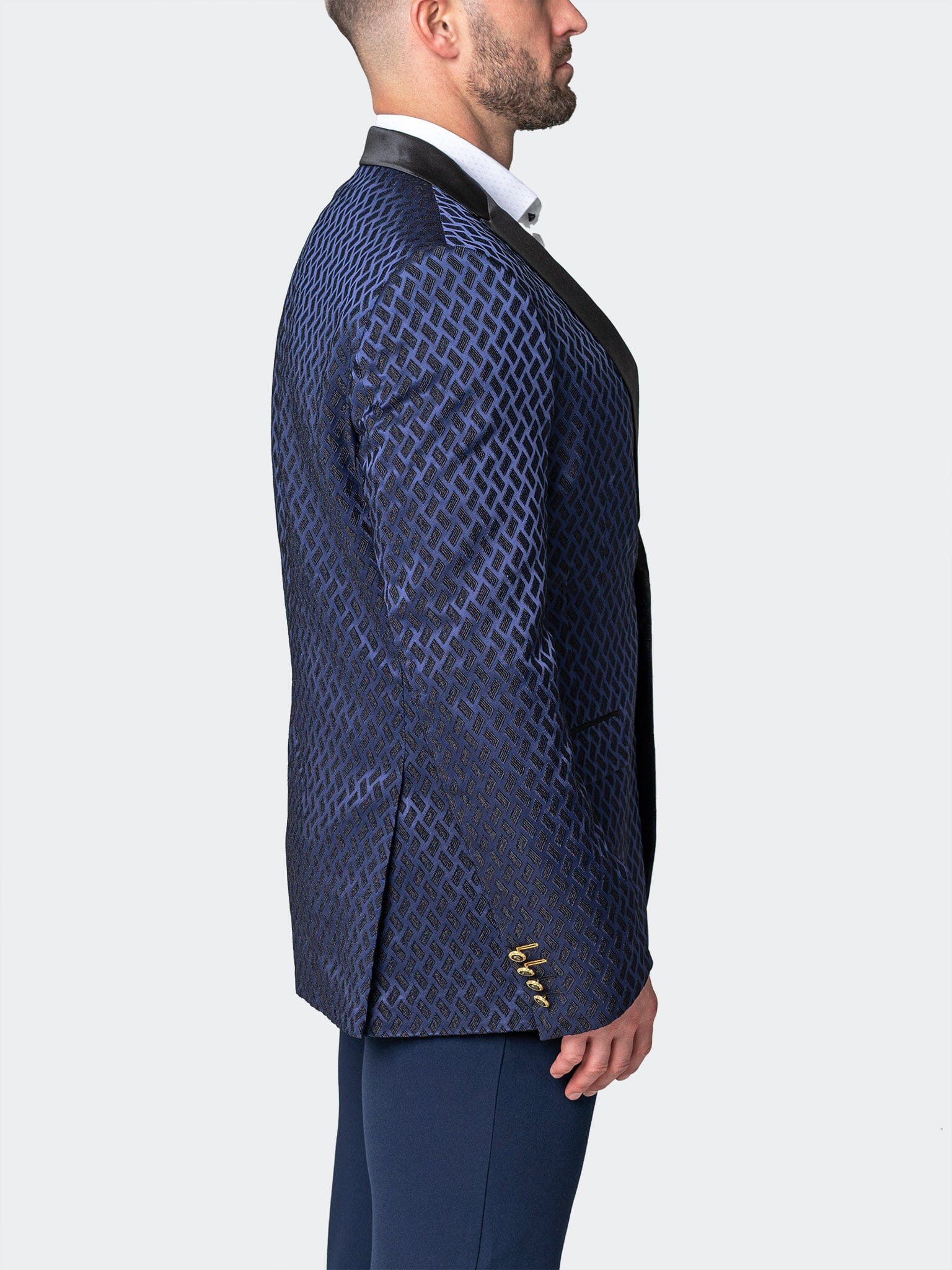 Tesla Scotch Blue Blazer