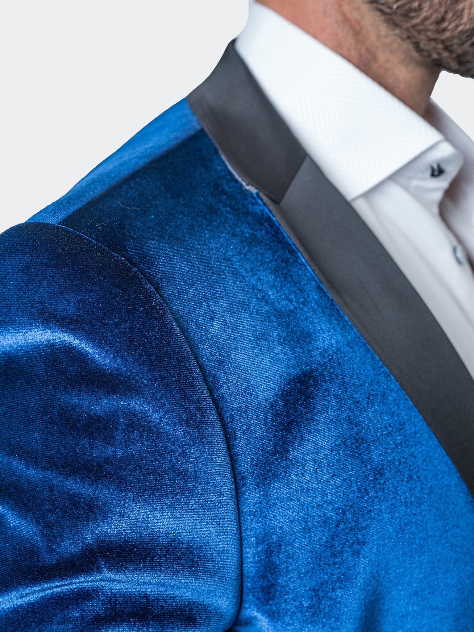 Tesla Velvet Blue Blazer