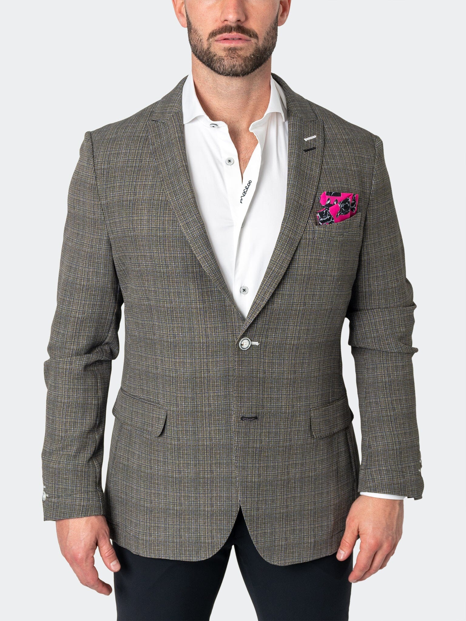 Blazer Unconstructed Preppy Yellow
