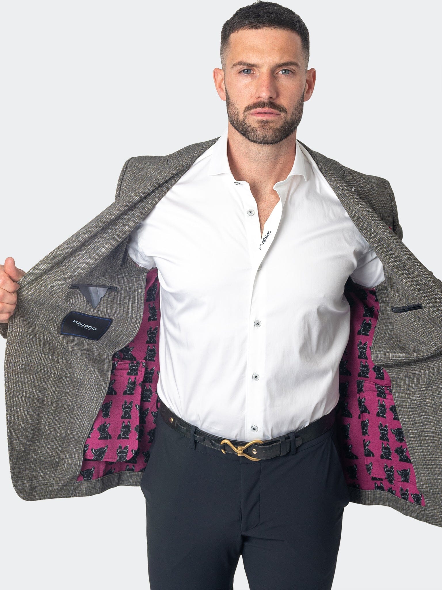 Blazer Unconstructed Preppy Yellow