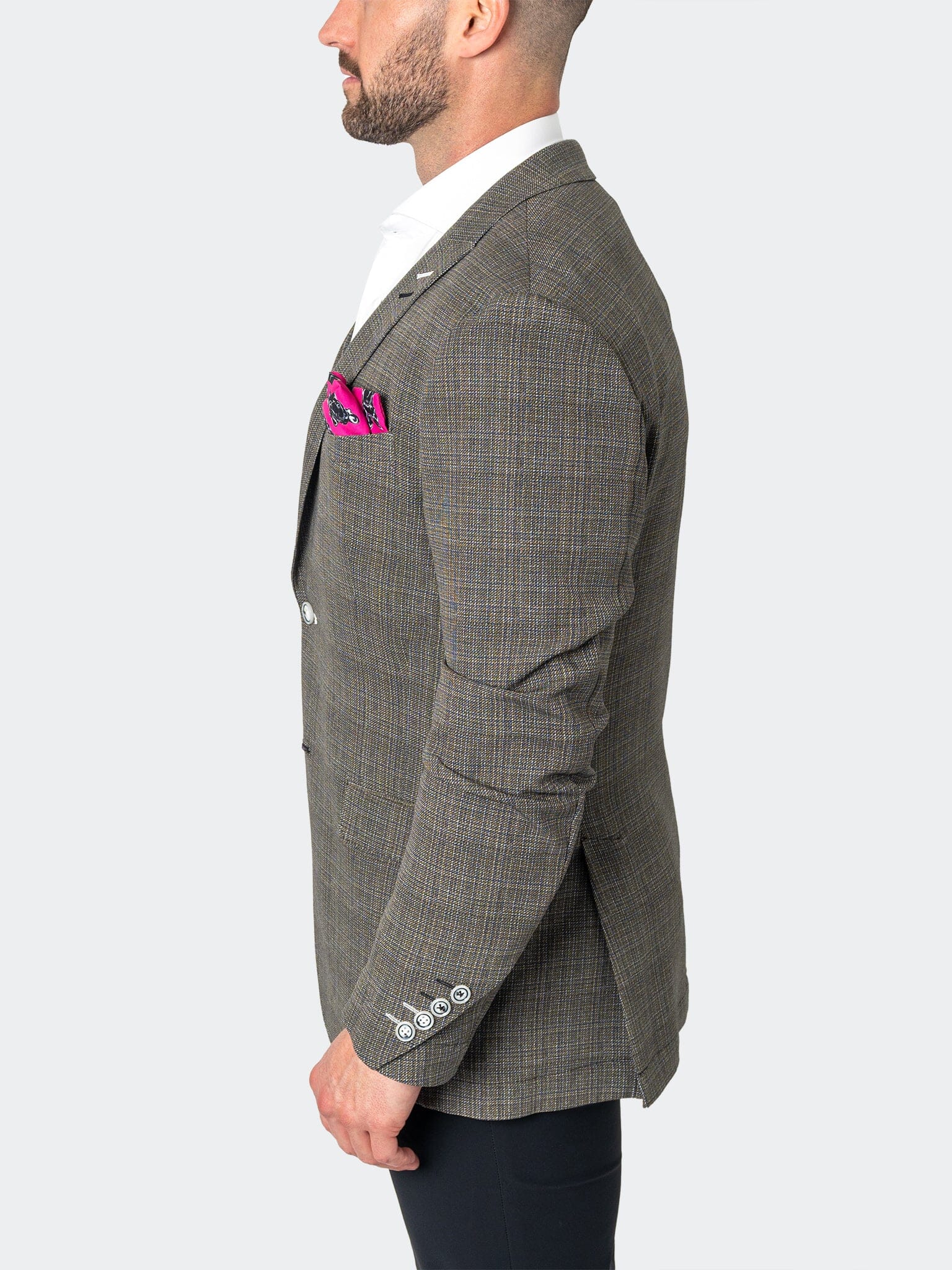 Blazer Unconstructed Preppy Yellow