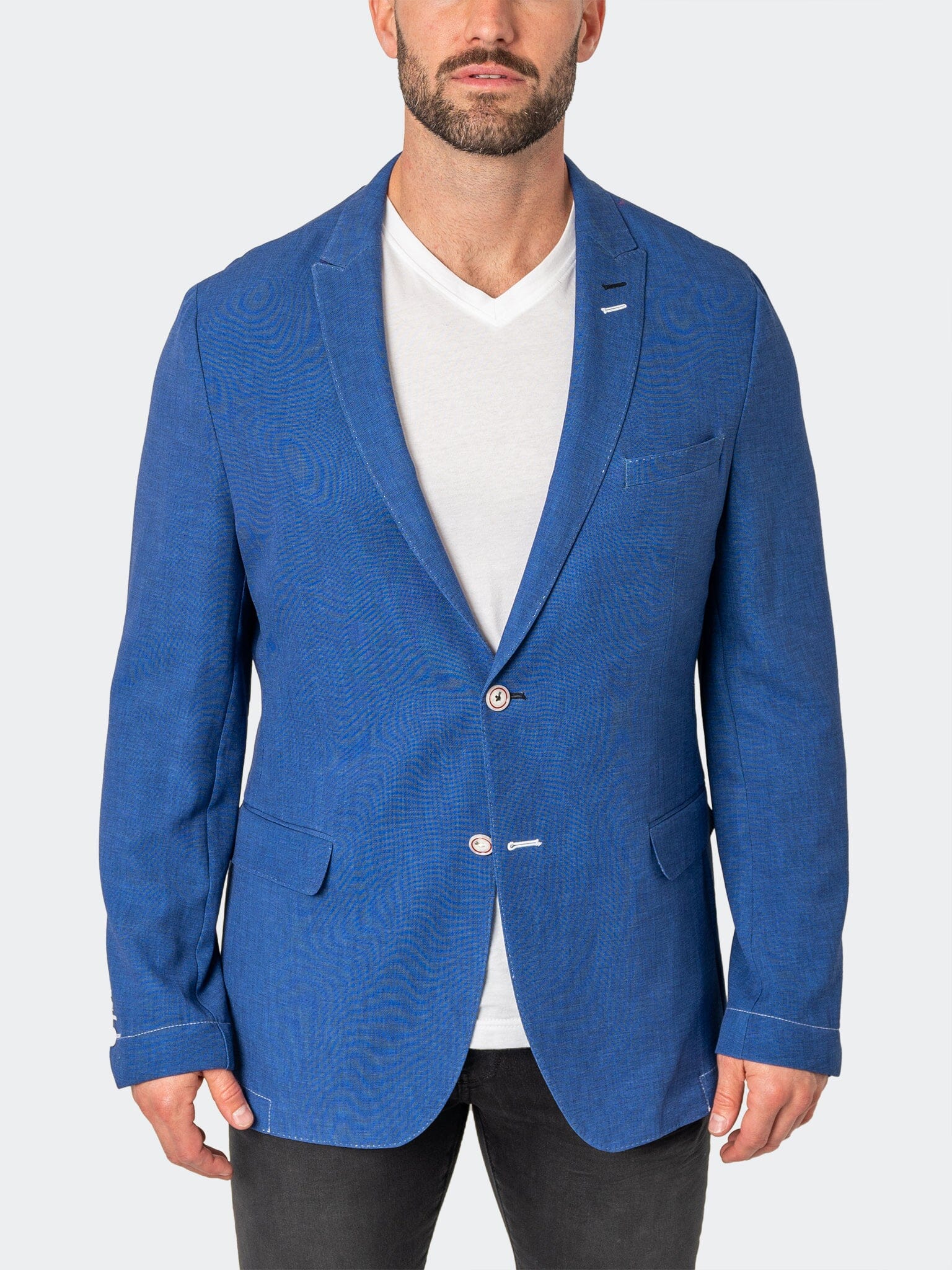 Blazer Unconstructed Shadow Blue