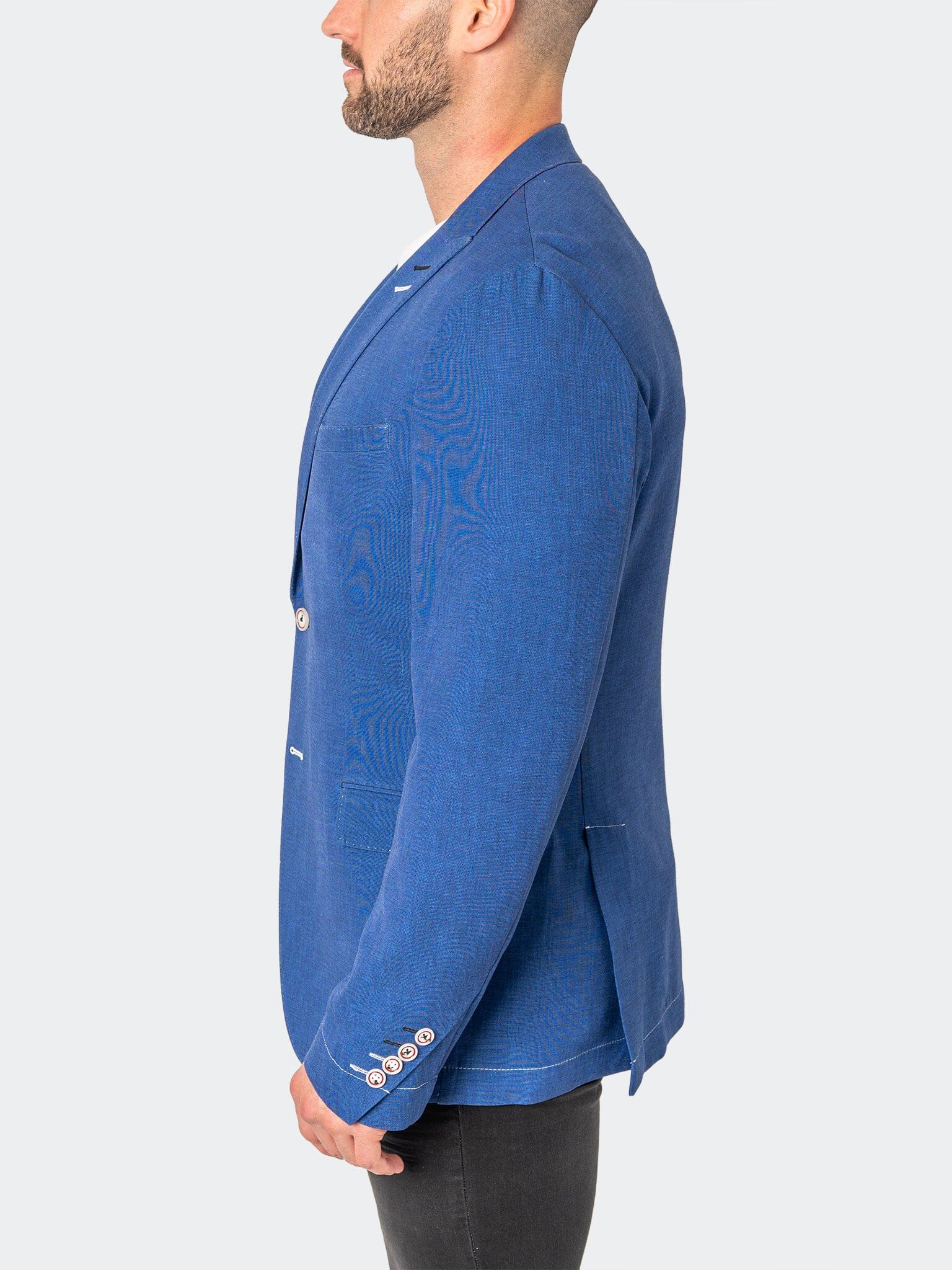 Blazer Unconstructed Shadow Blue