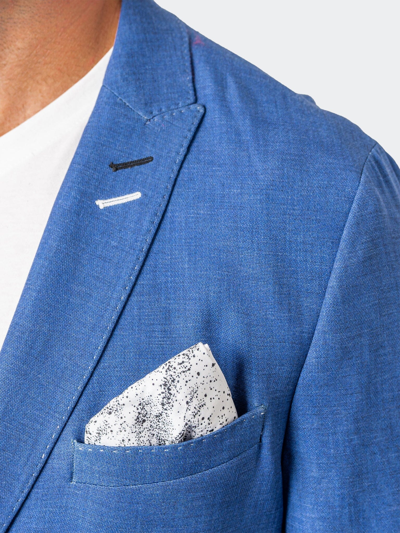 Blazer Unconstructed Shadow Blue