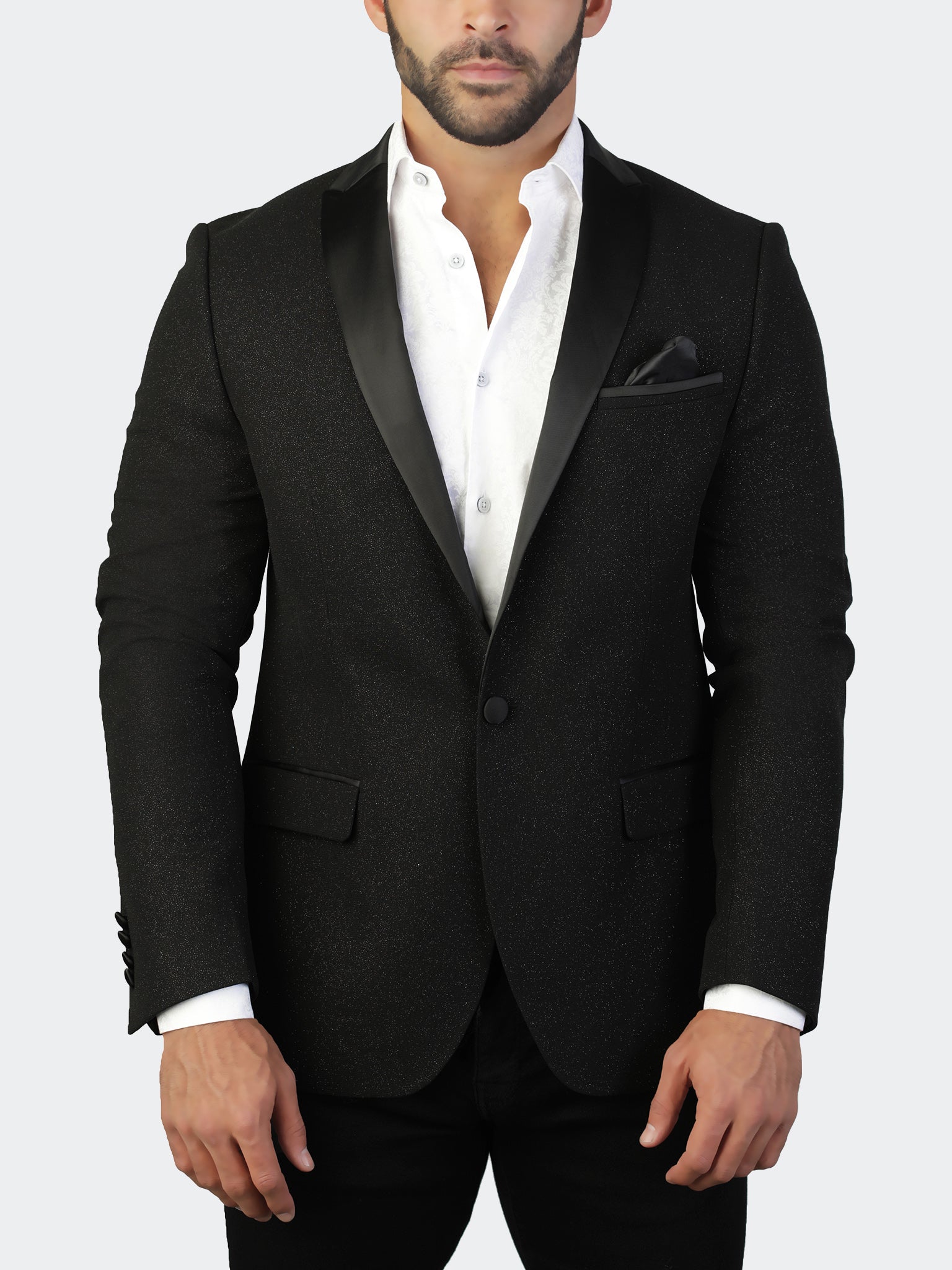Perm Blazer Algebra Sasar Black