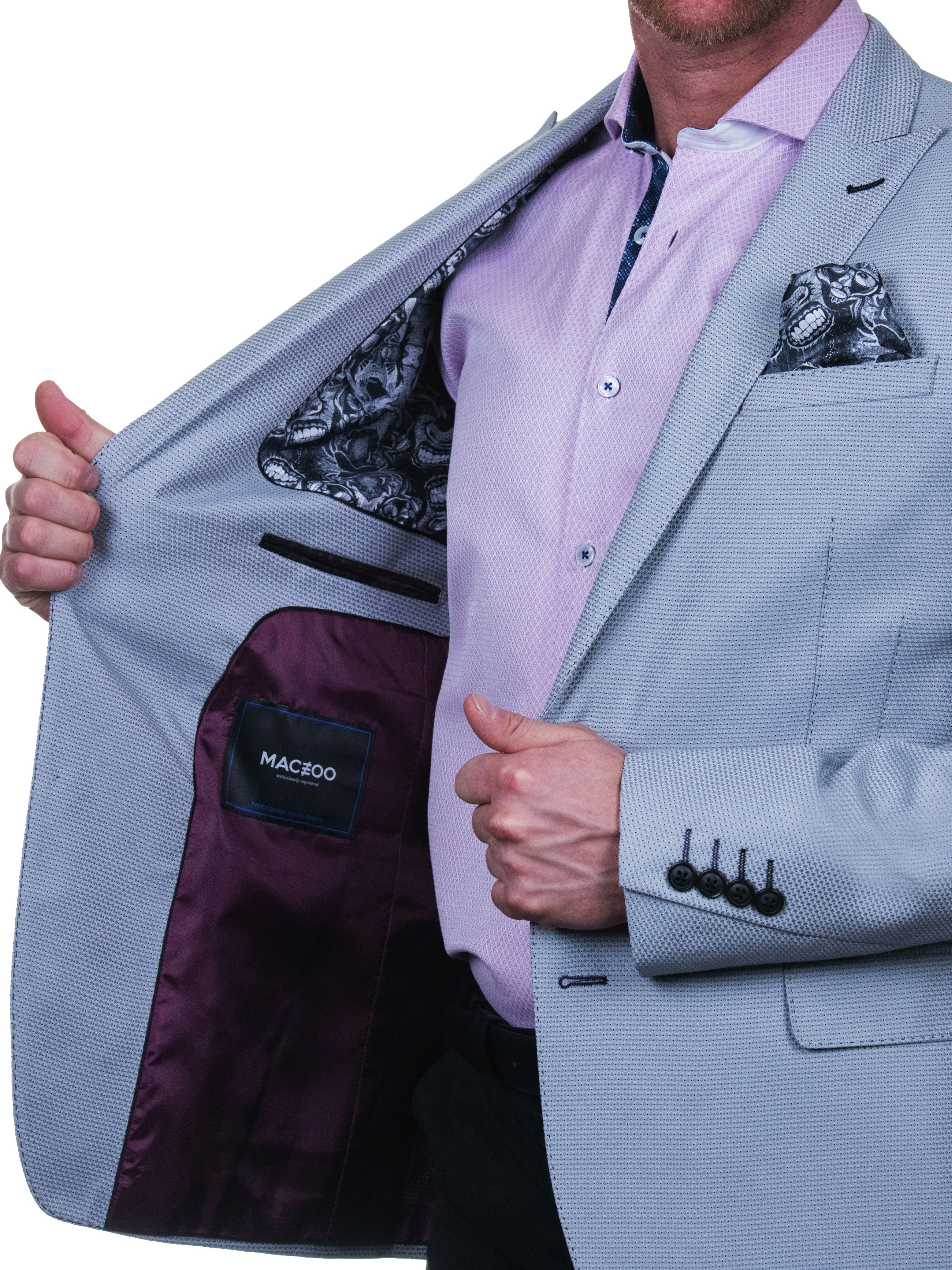Blazer Beethoven Elegant Grey