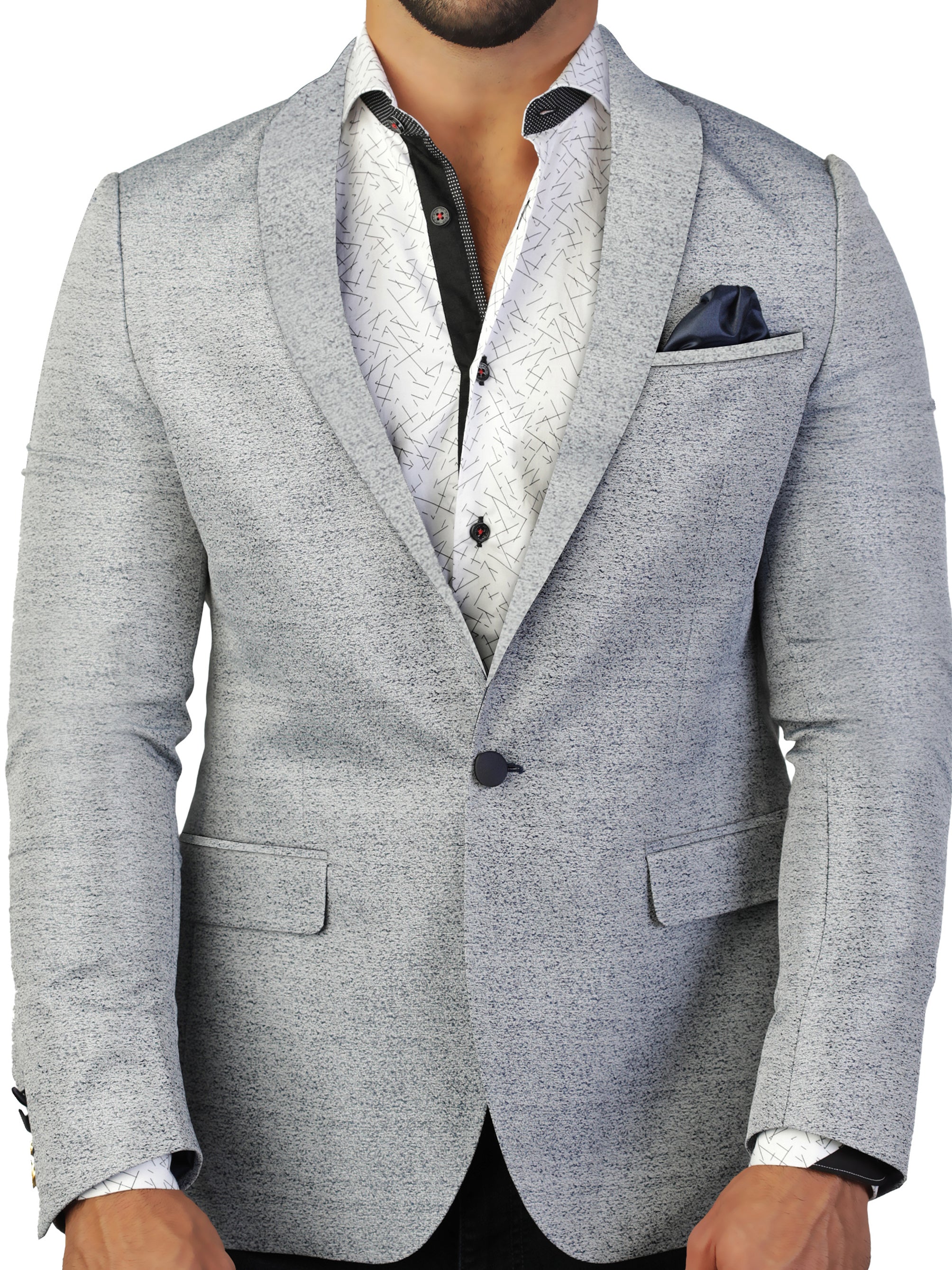 Blazer Beethoven Multidot Blue