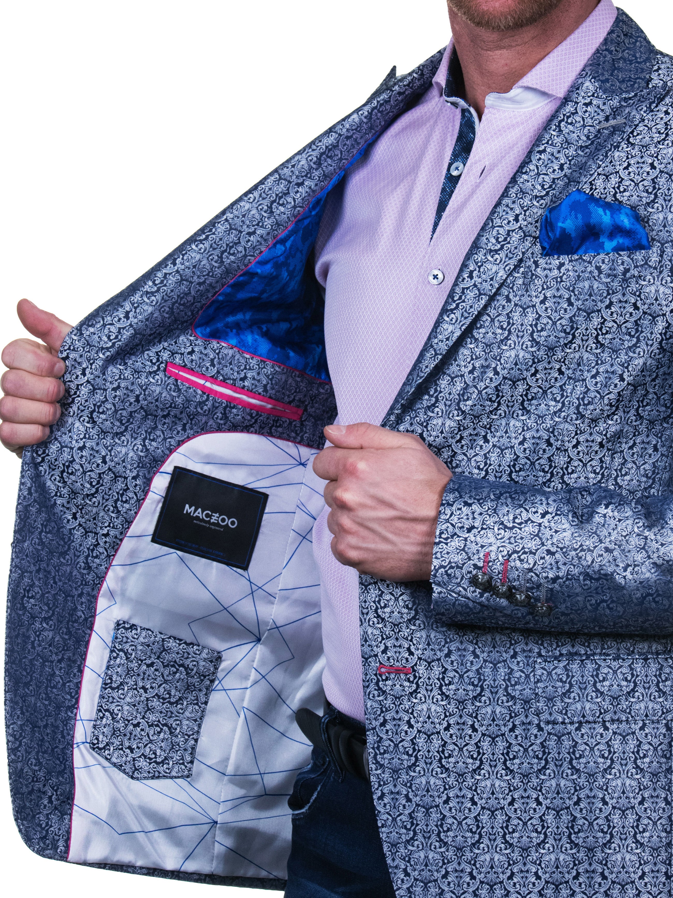 Blazer Bethoven MajesticSilver Blue
