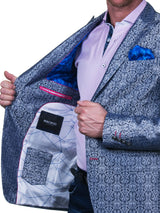 Blazer Bethoven MajesticSilver Blue View-5