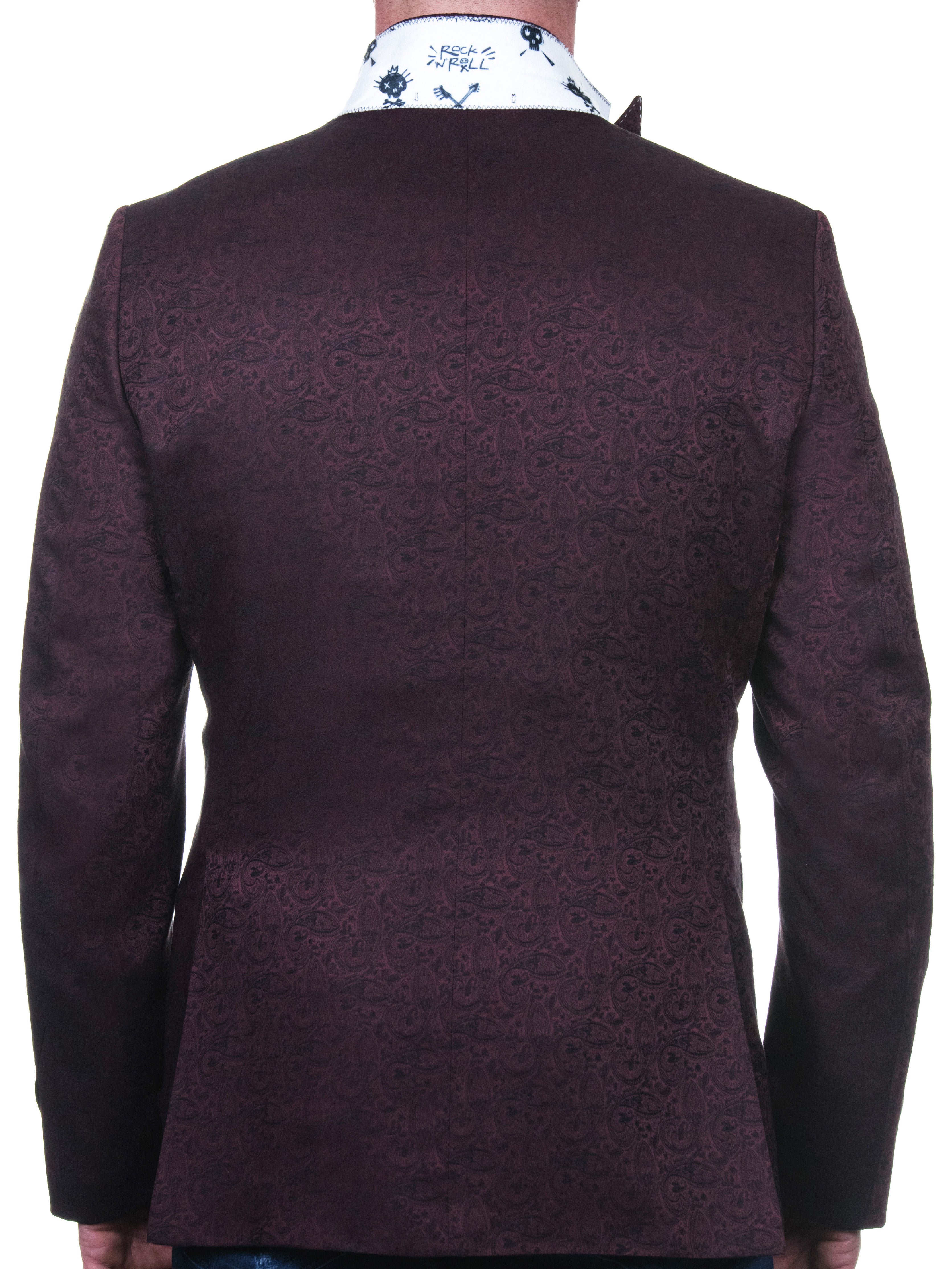Blazer Bethoven SwirlPaisley Red