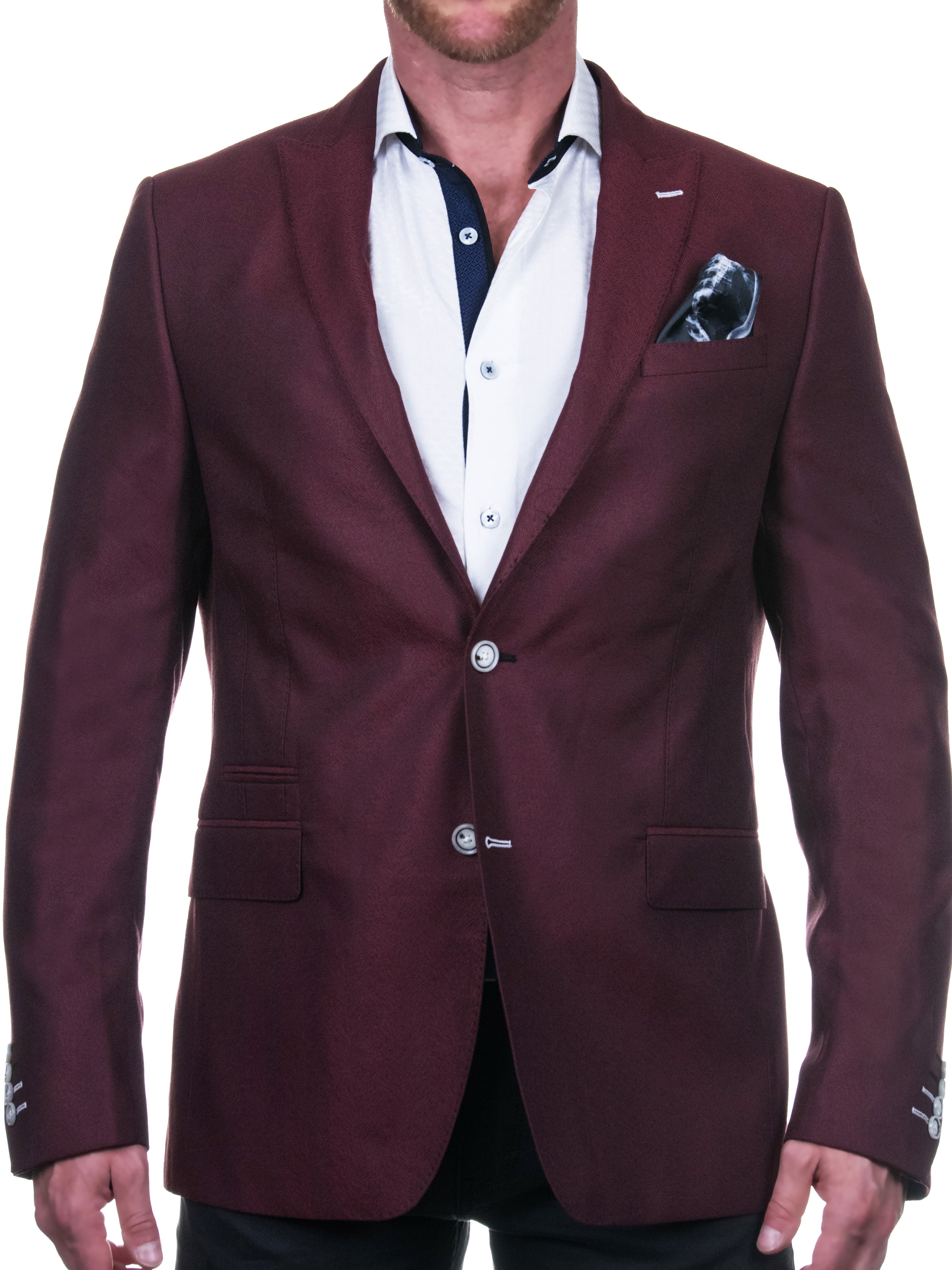 Blazer Bethoven VinesRed Red