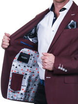 Blazer Bethoven VinesRed Red View-5