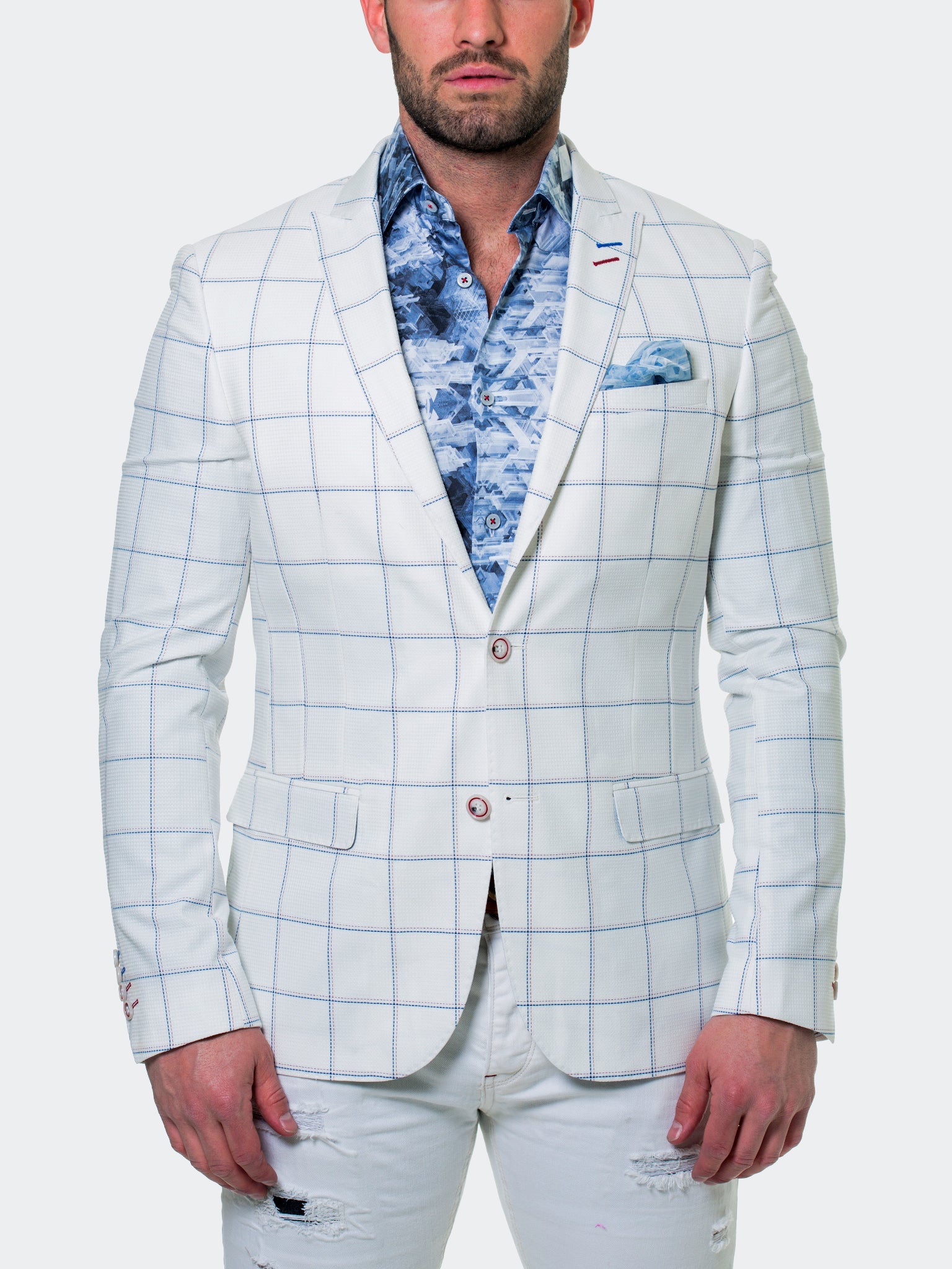 Blazer Descartes Independence White