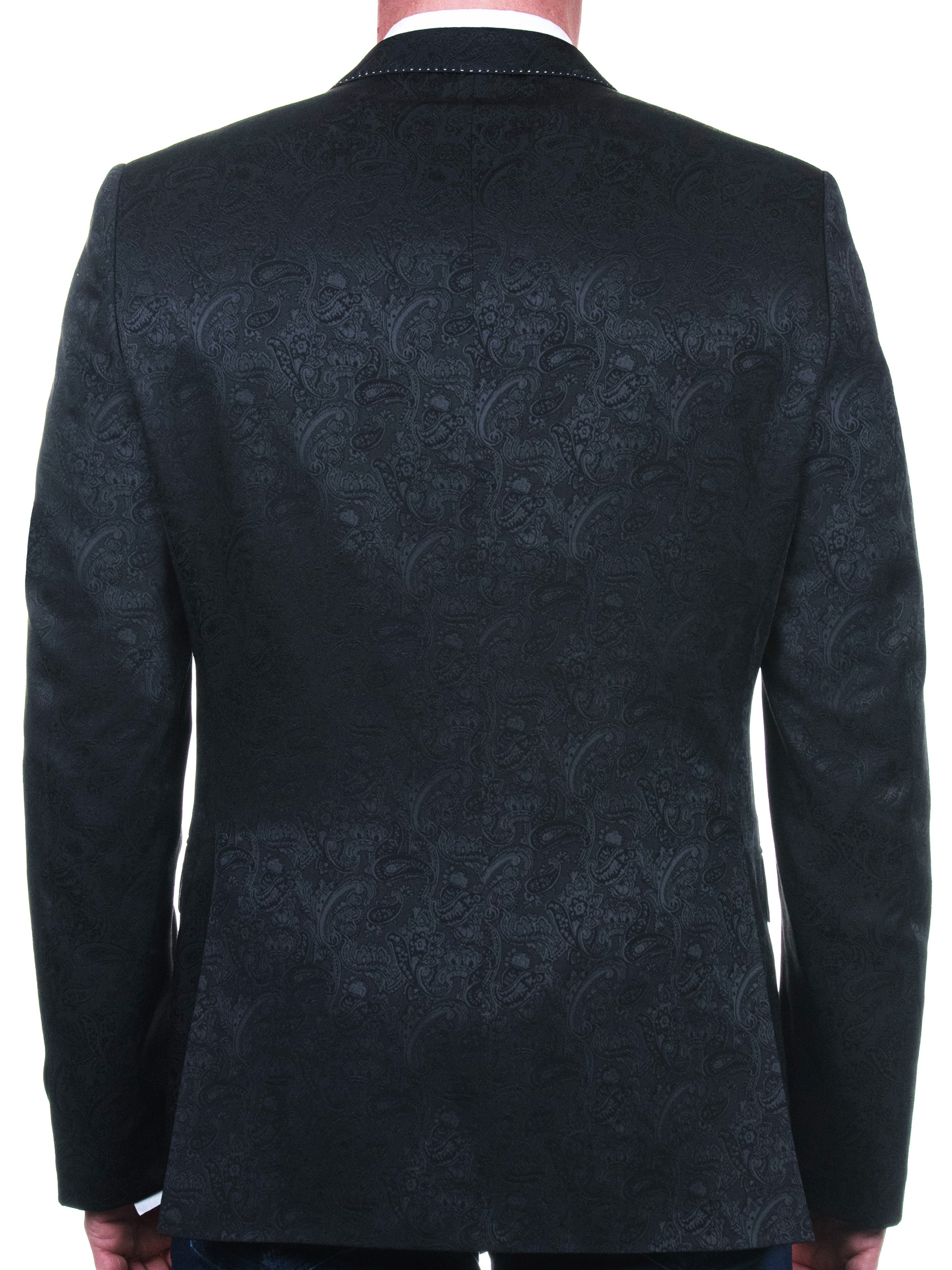 Blazer Descartes SupremePaisleyBlack Black