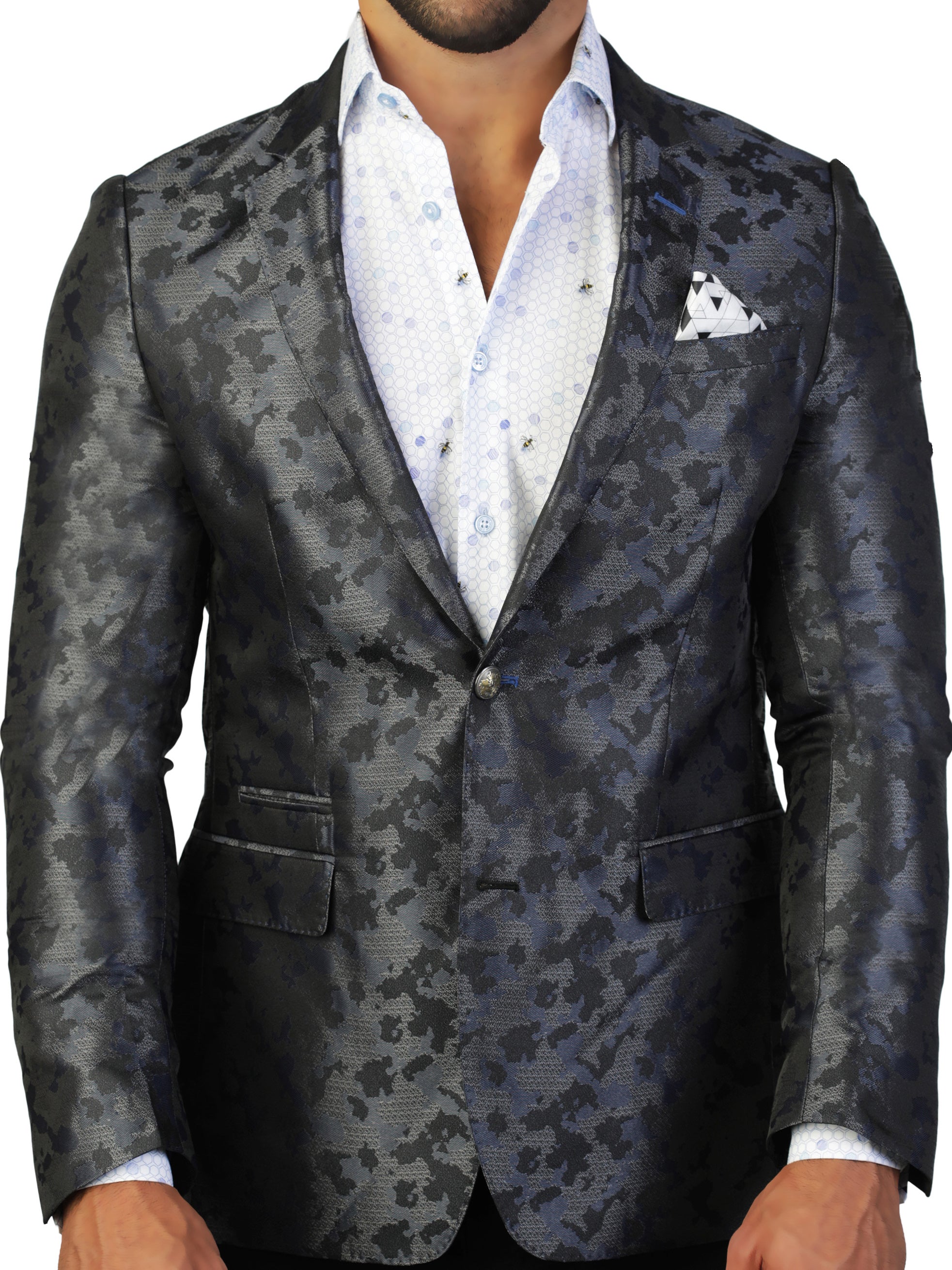 Blazer Socrate Camo Grey