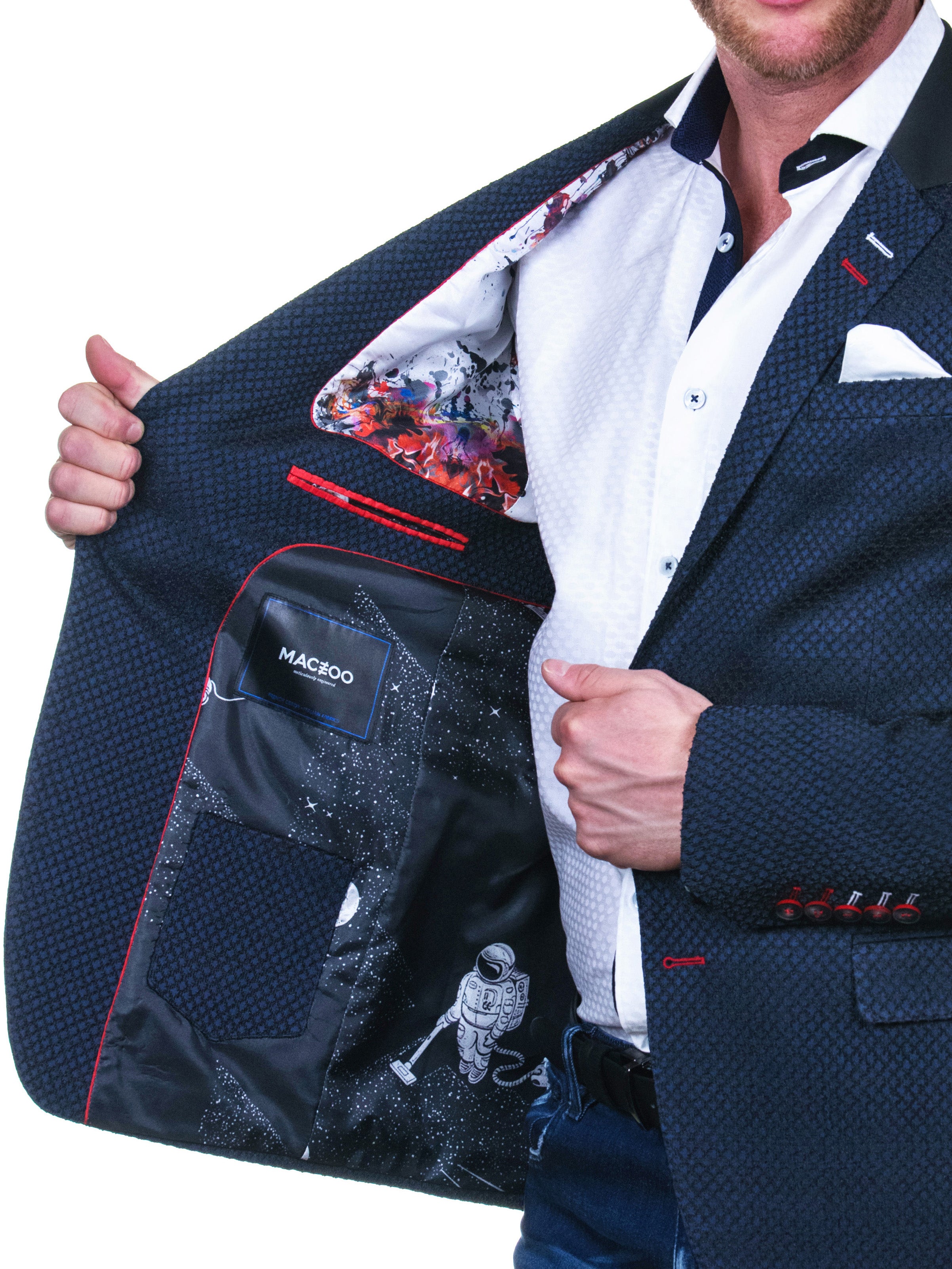 Blazer Socrate Evo MultiCircleNavy Blue