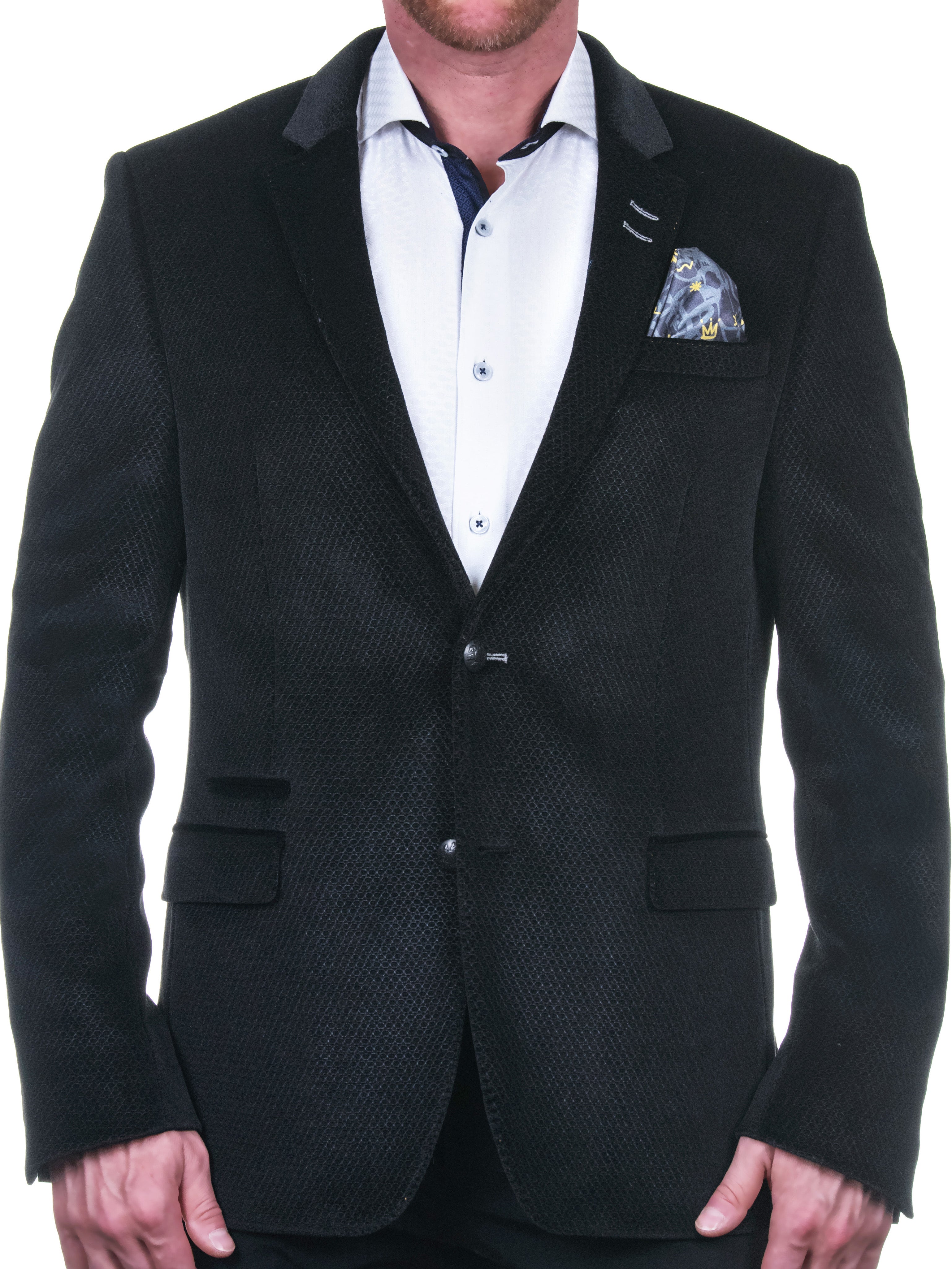 Blazer Socrate HexagonBlack Black