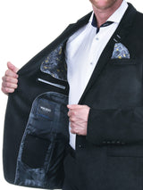 Blazer Socrate HexagonBlack Black View-5