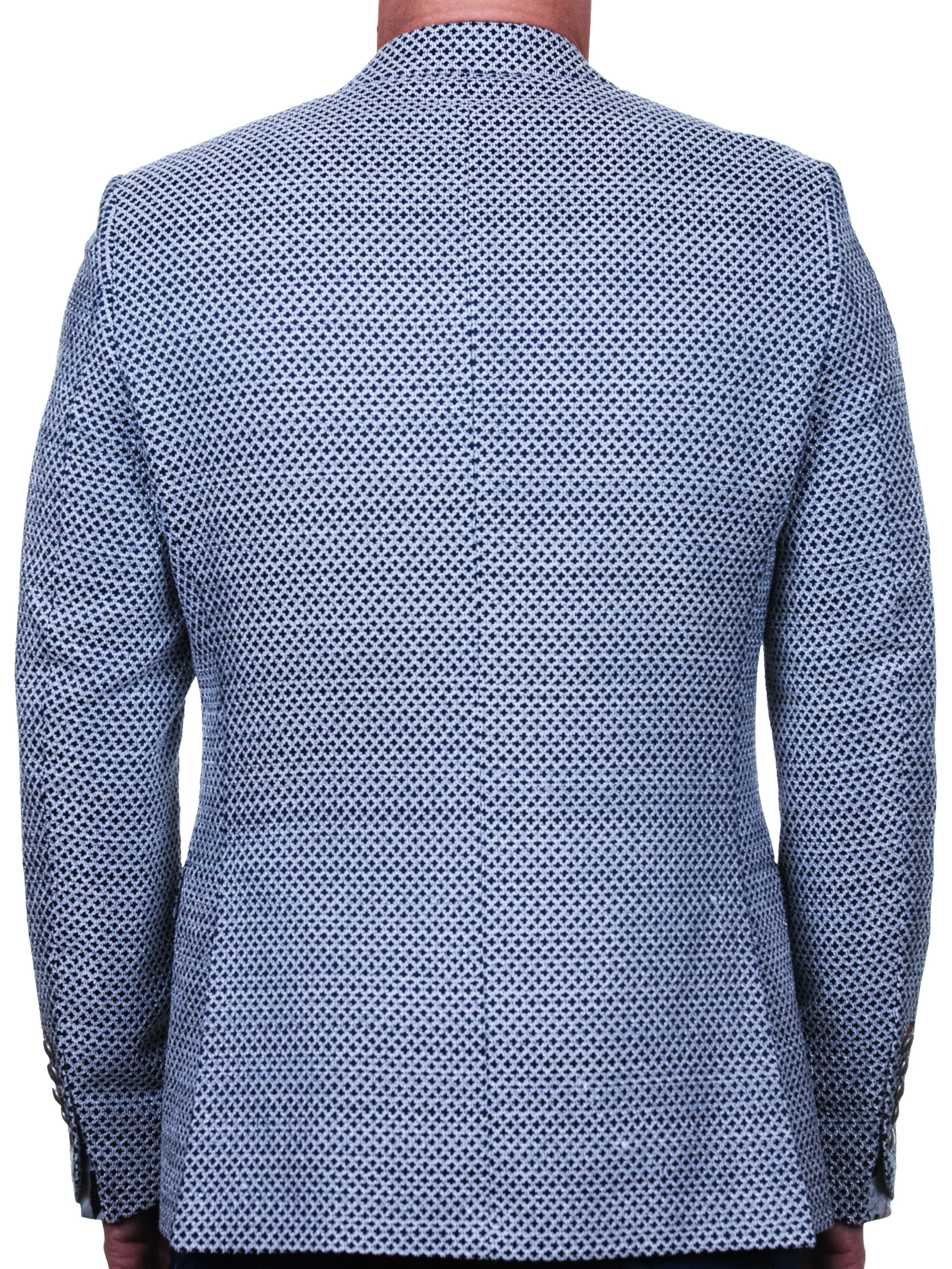 Blazer Socrate MultiCircleWhite Blue