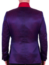 Blazer Socrate Scribble Red View-5