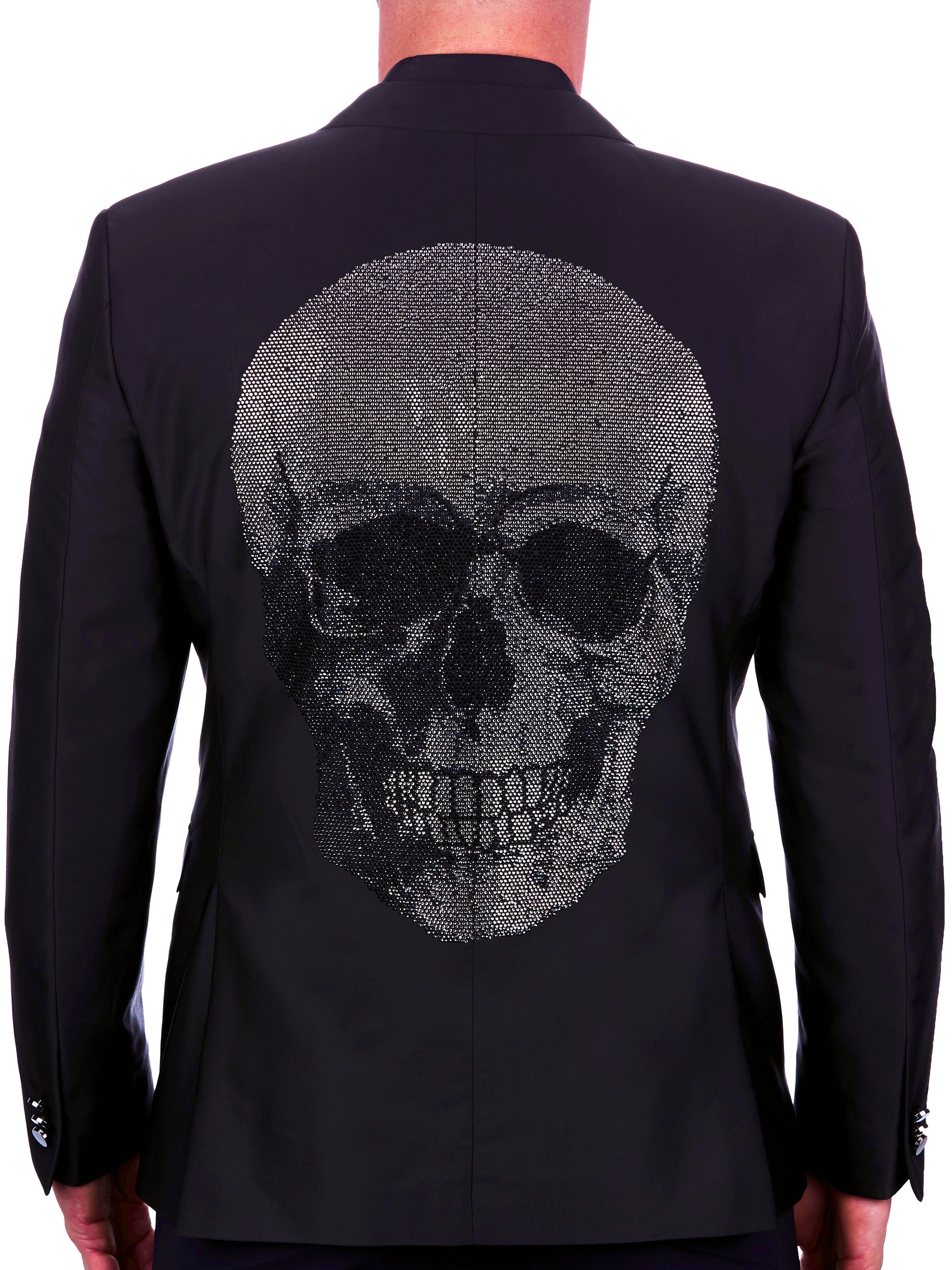 Perm Socrate Skull Black Blazer