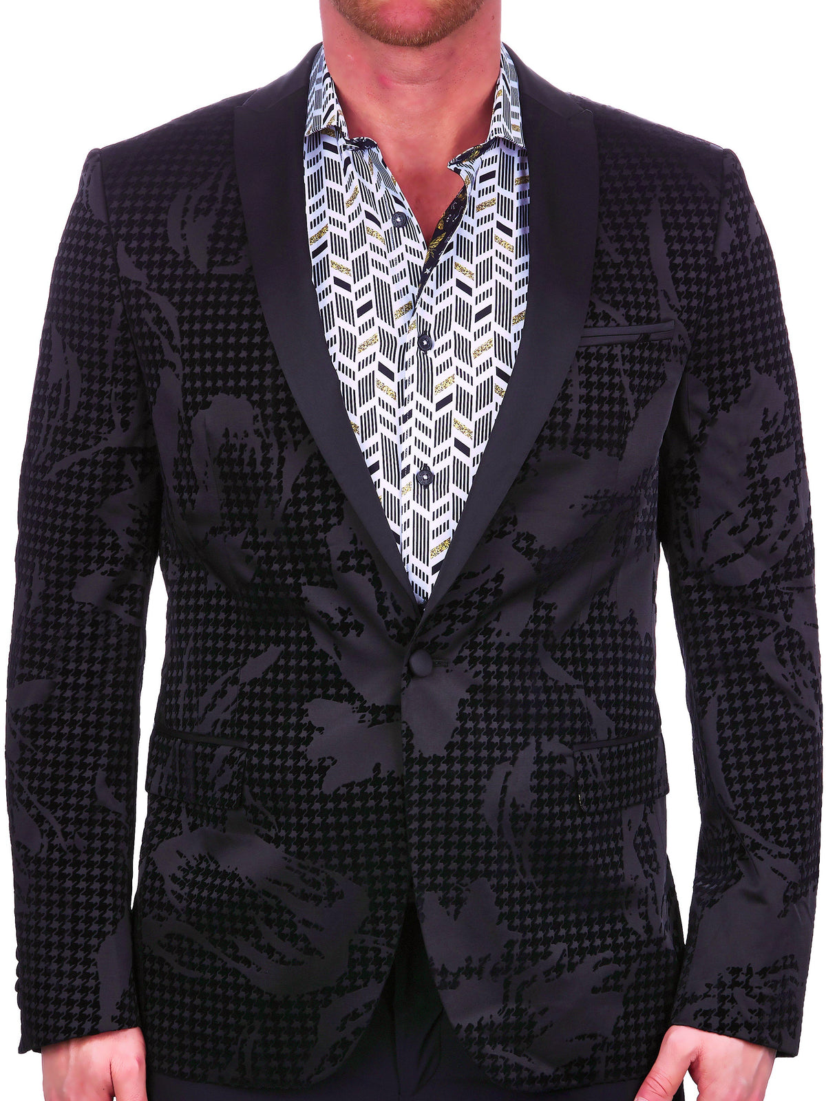 Blazer Tesla Flock Scattered Black