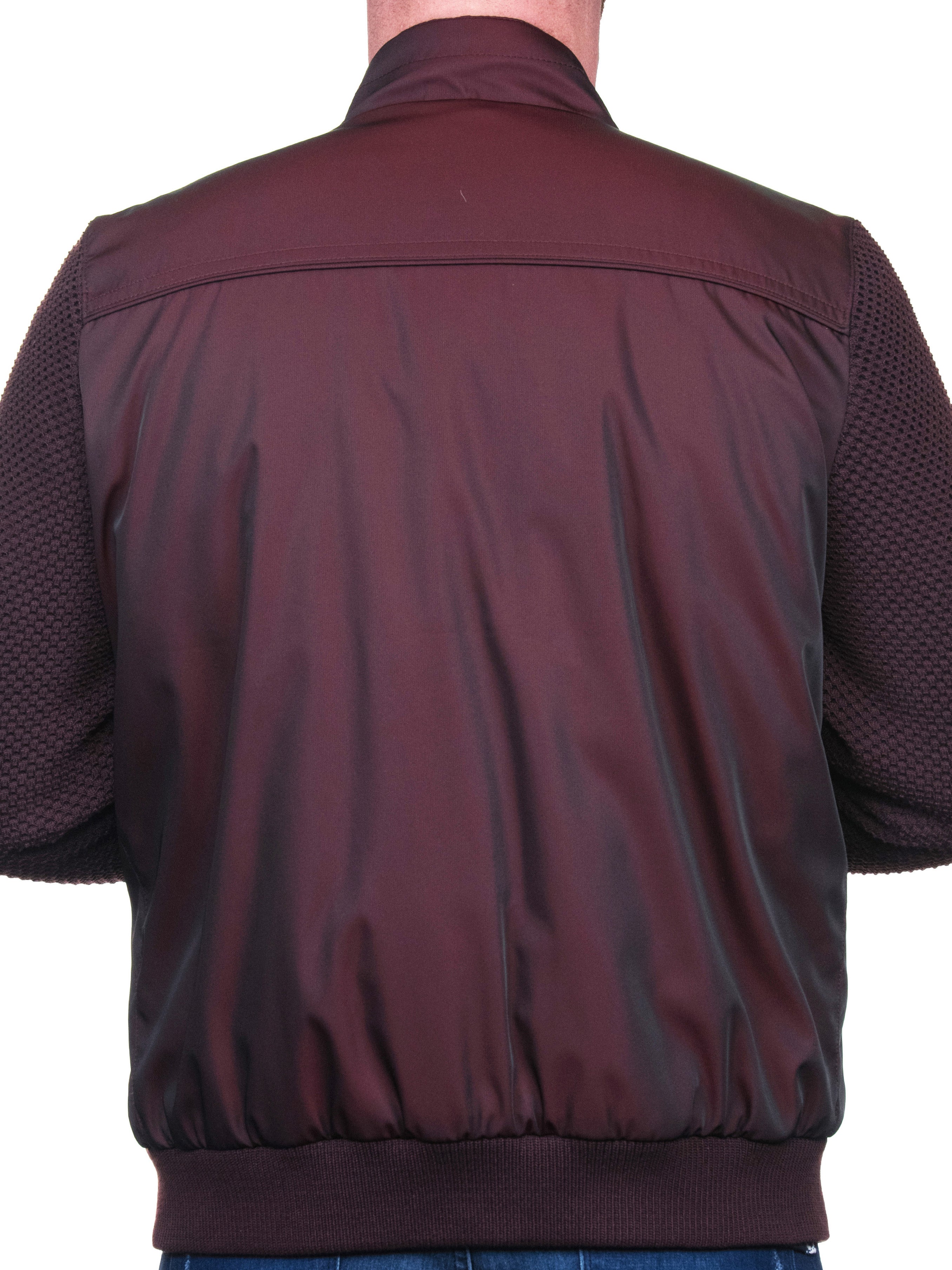 Bomber Knitted Red