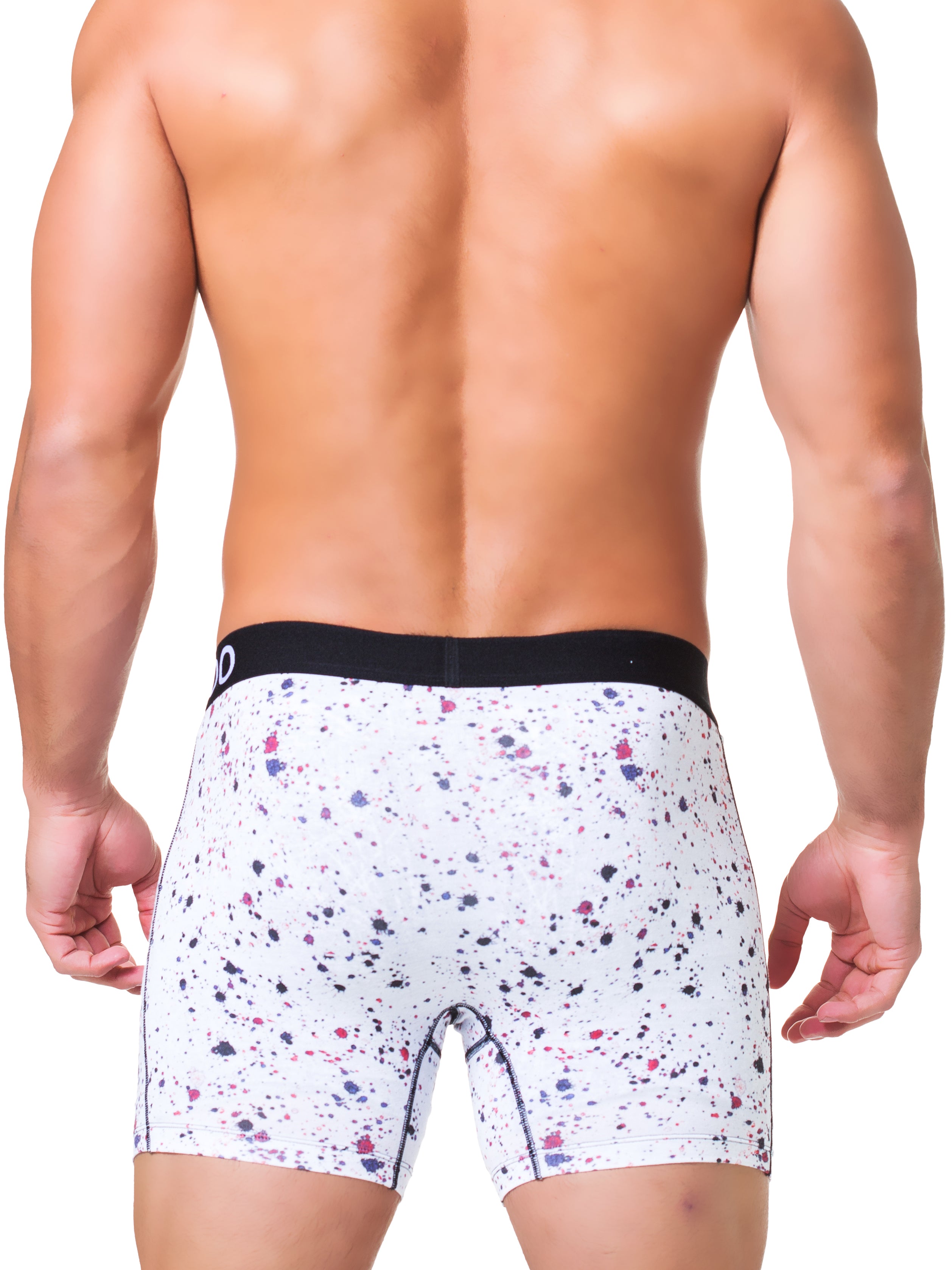Boxer Splash White