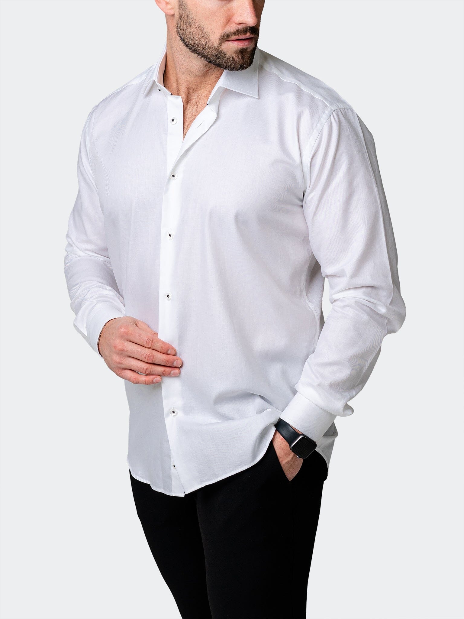 Classic Bare White Shirt