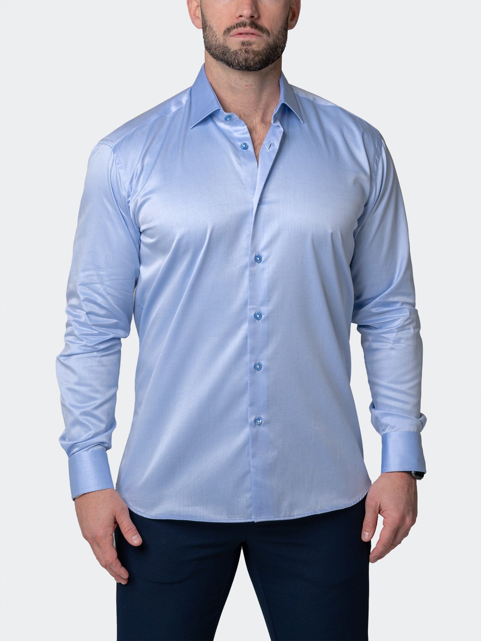 Classic Modern Blue Shirt