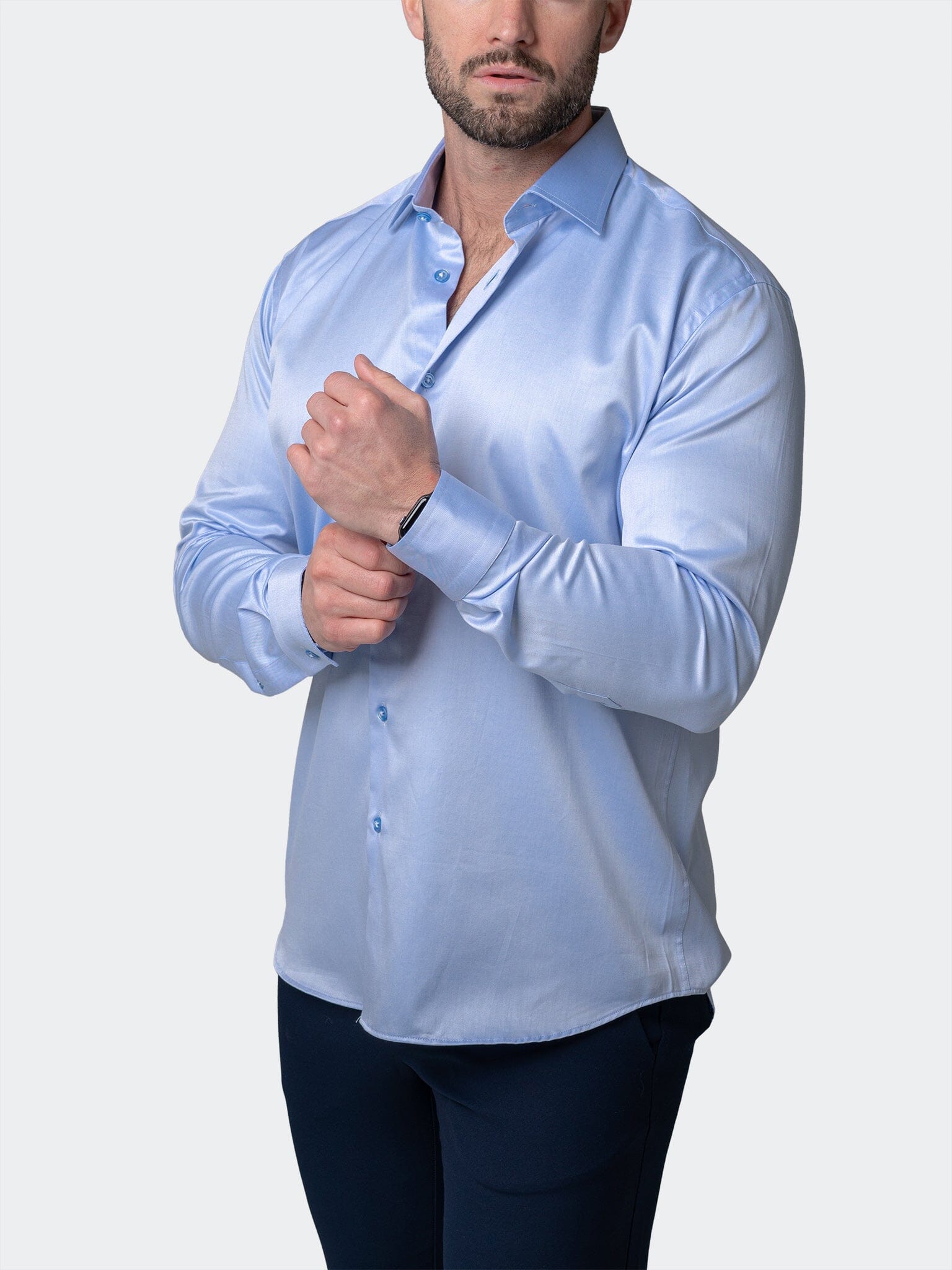 Classic Modern Blue Shirt