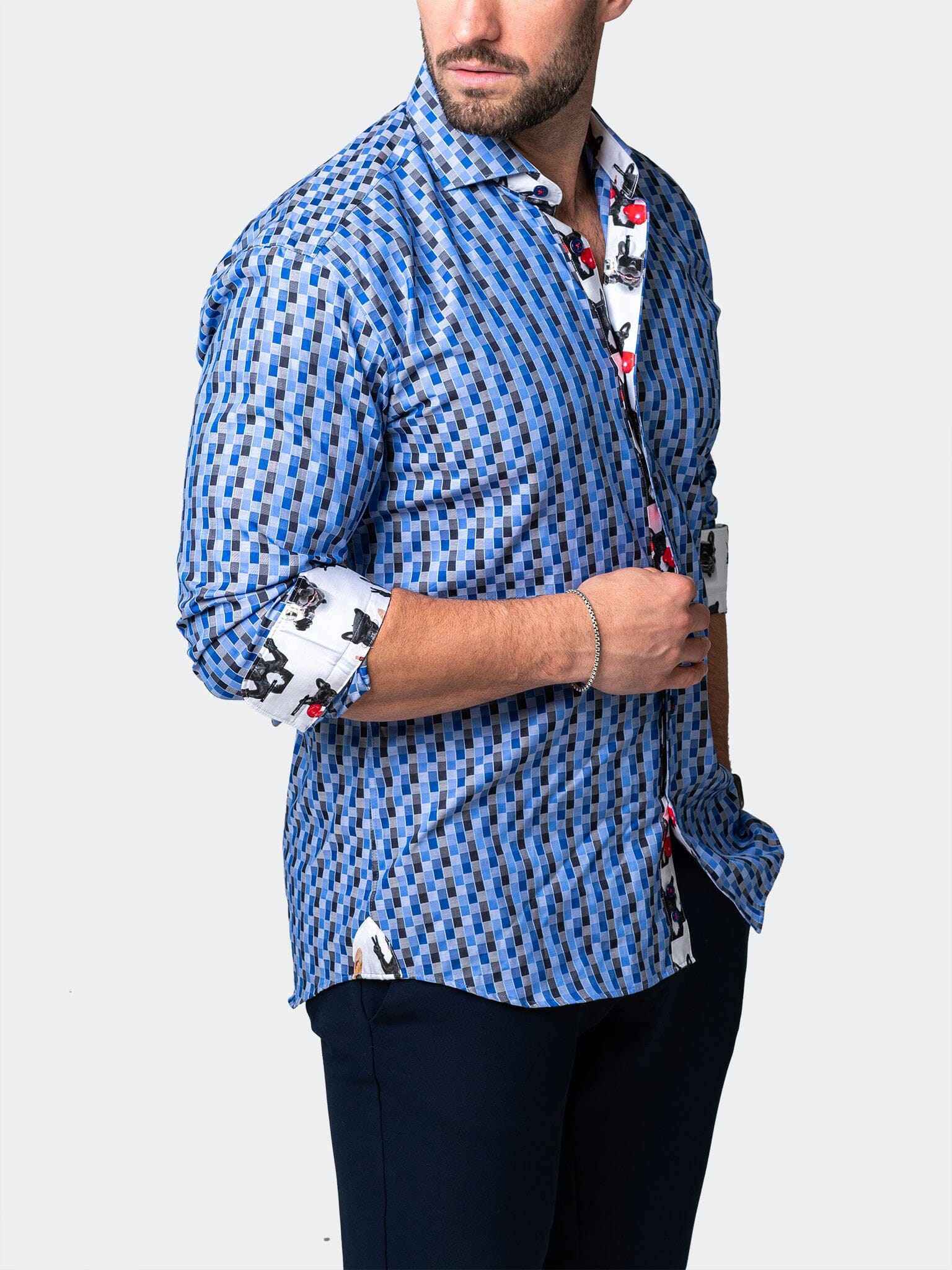 Eins Burn Blue Shirt