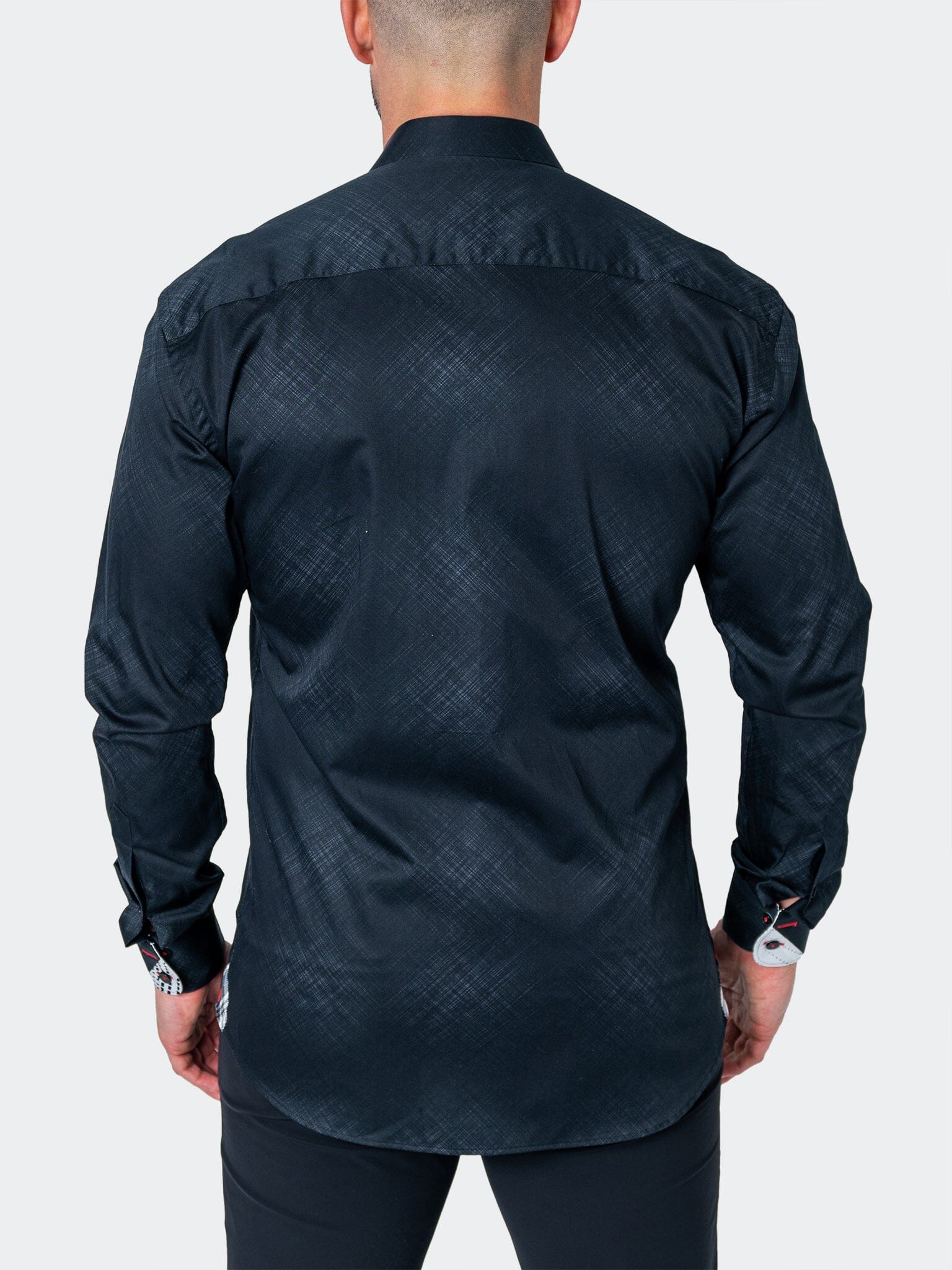 Eins Chambray Black