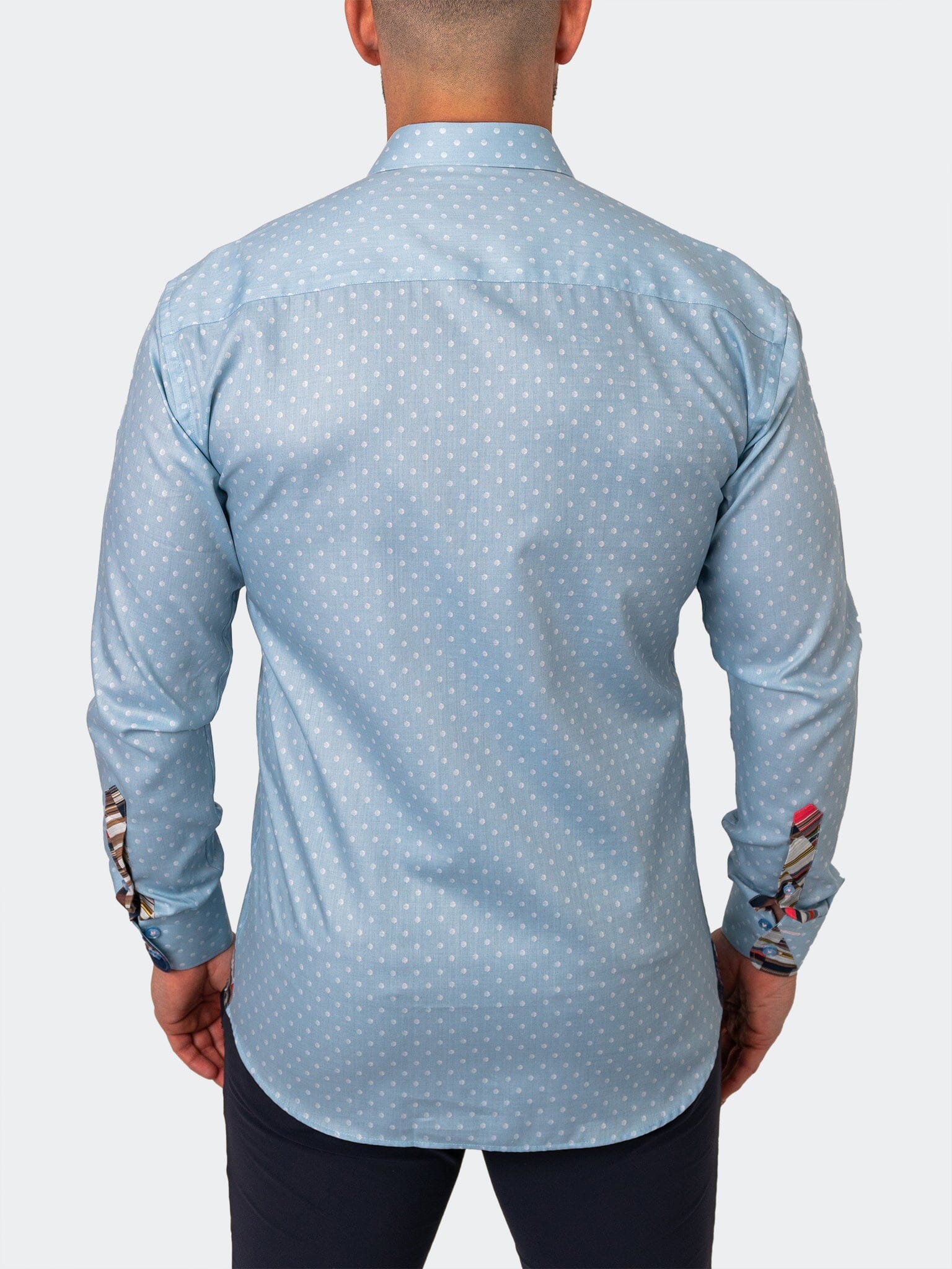 Eins Comet Blue Dot Shirt