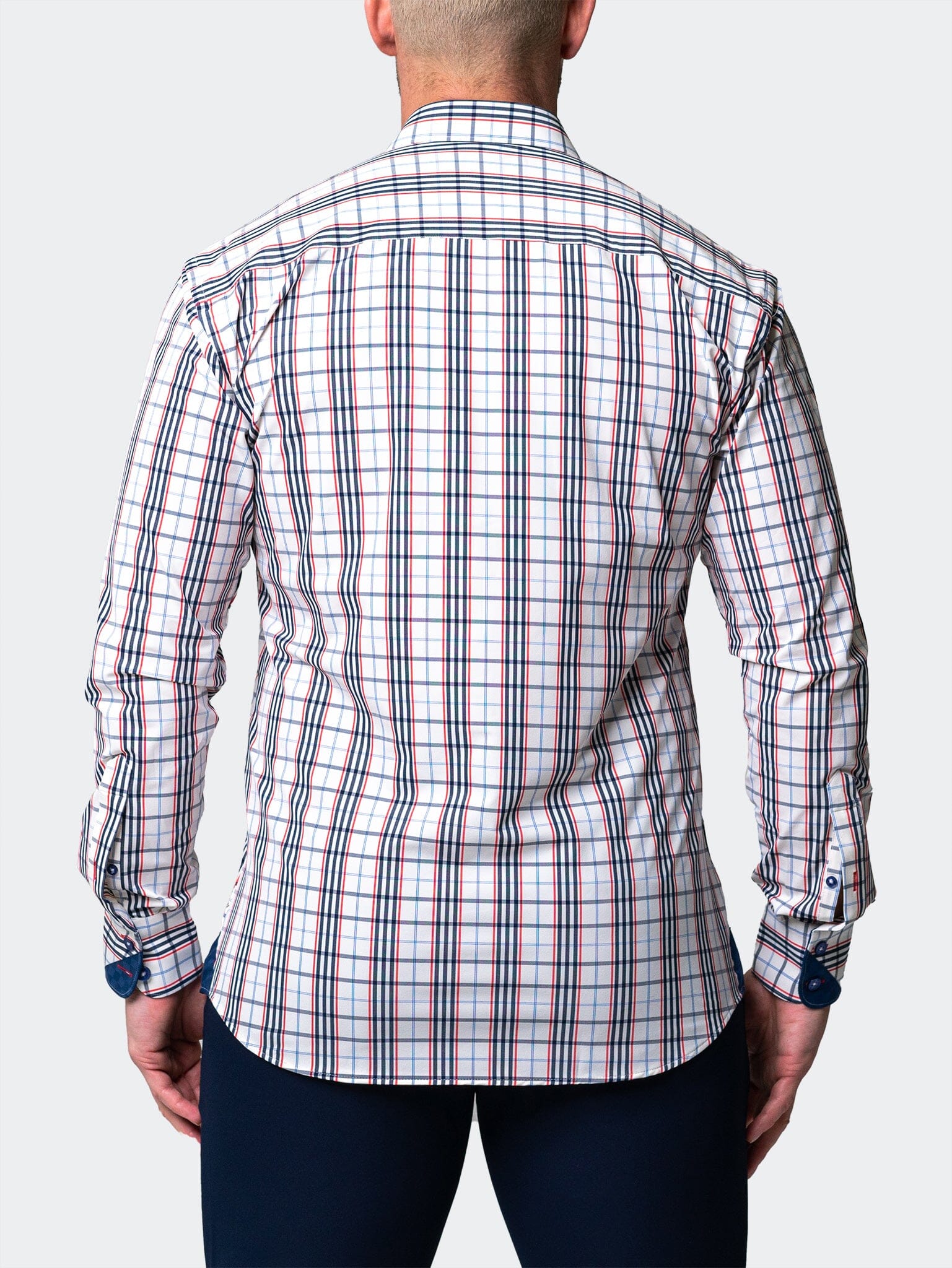 Eins PlaidTrio White