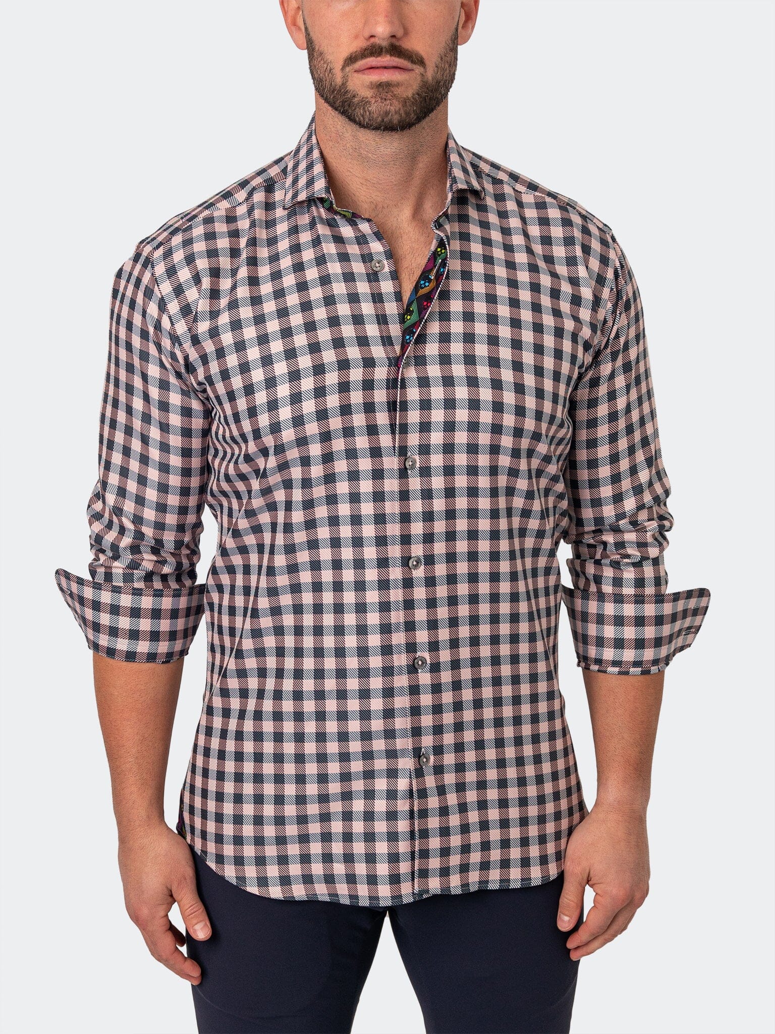 Eins Squares White Shirt