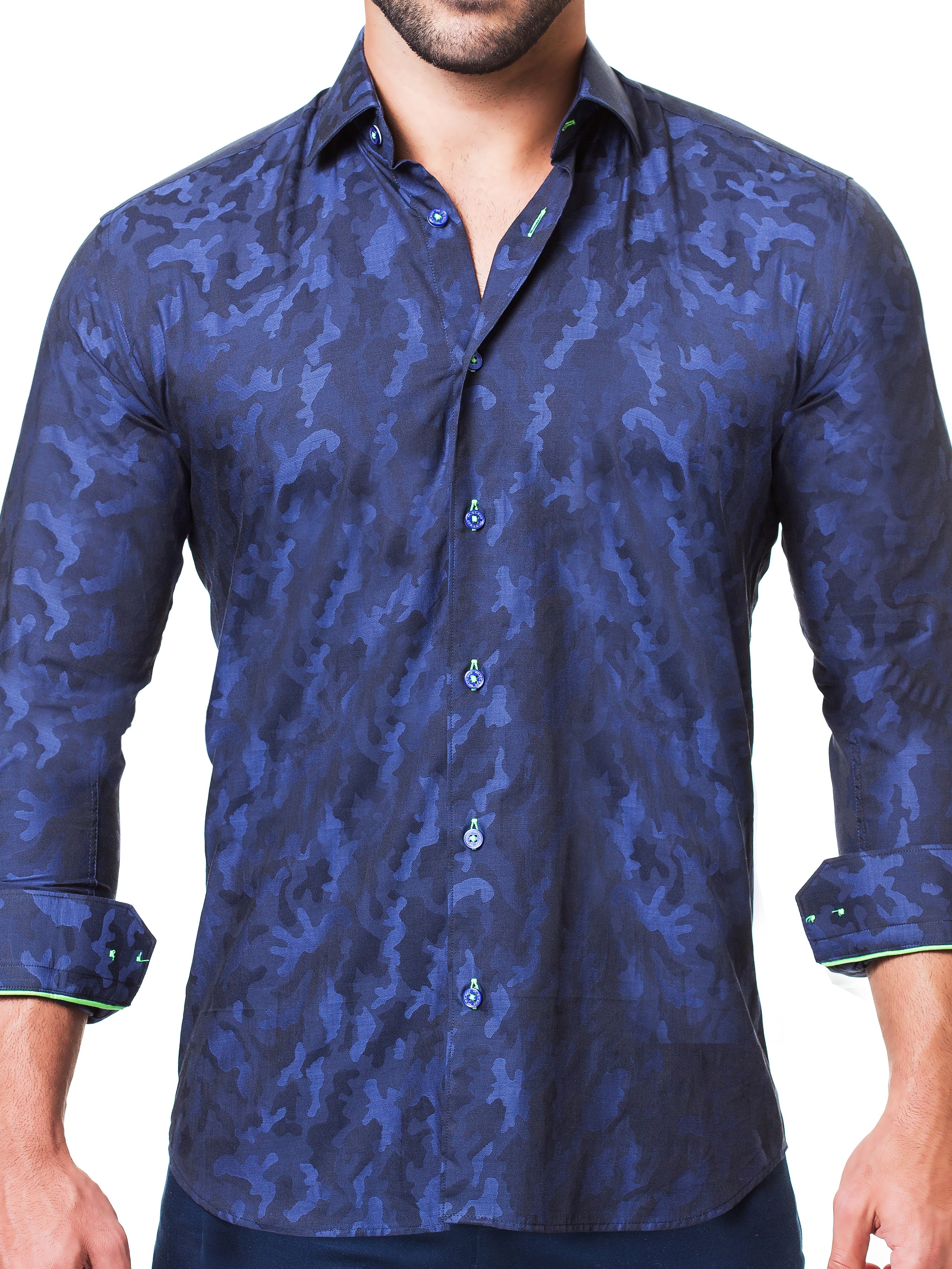 Eins Camouflage Blue