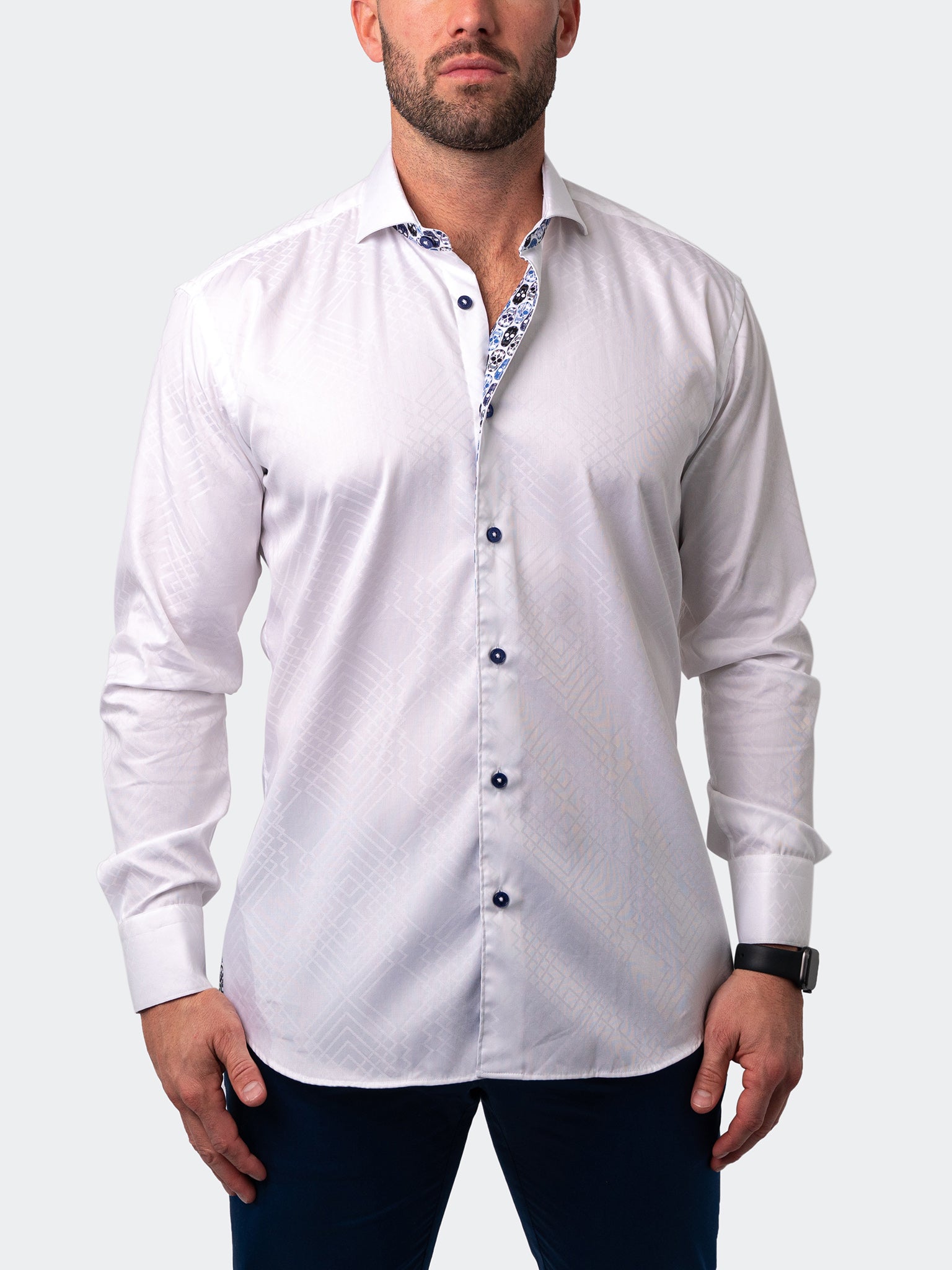 Eins Diamonds White Shirt