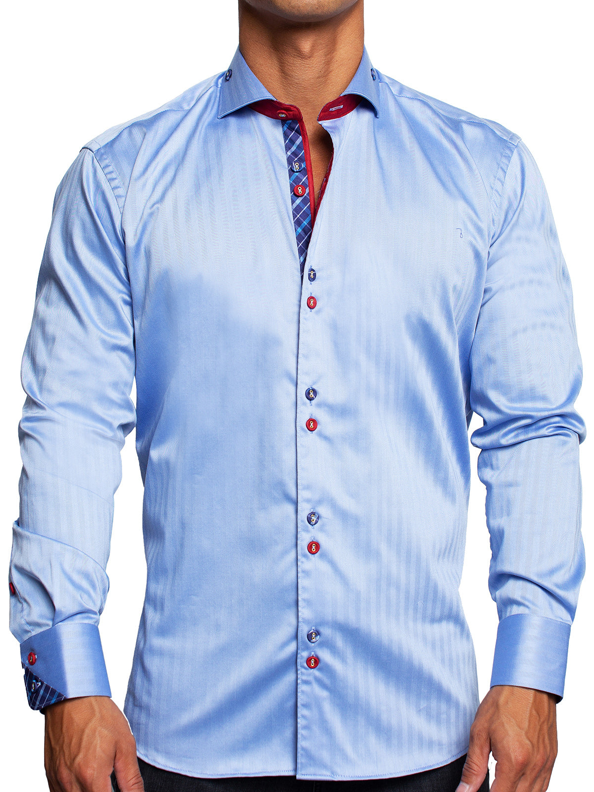 Eins Herringbone Blue