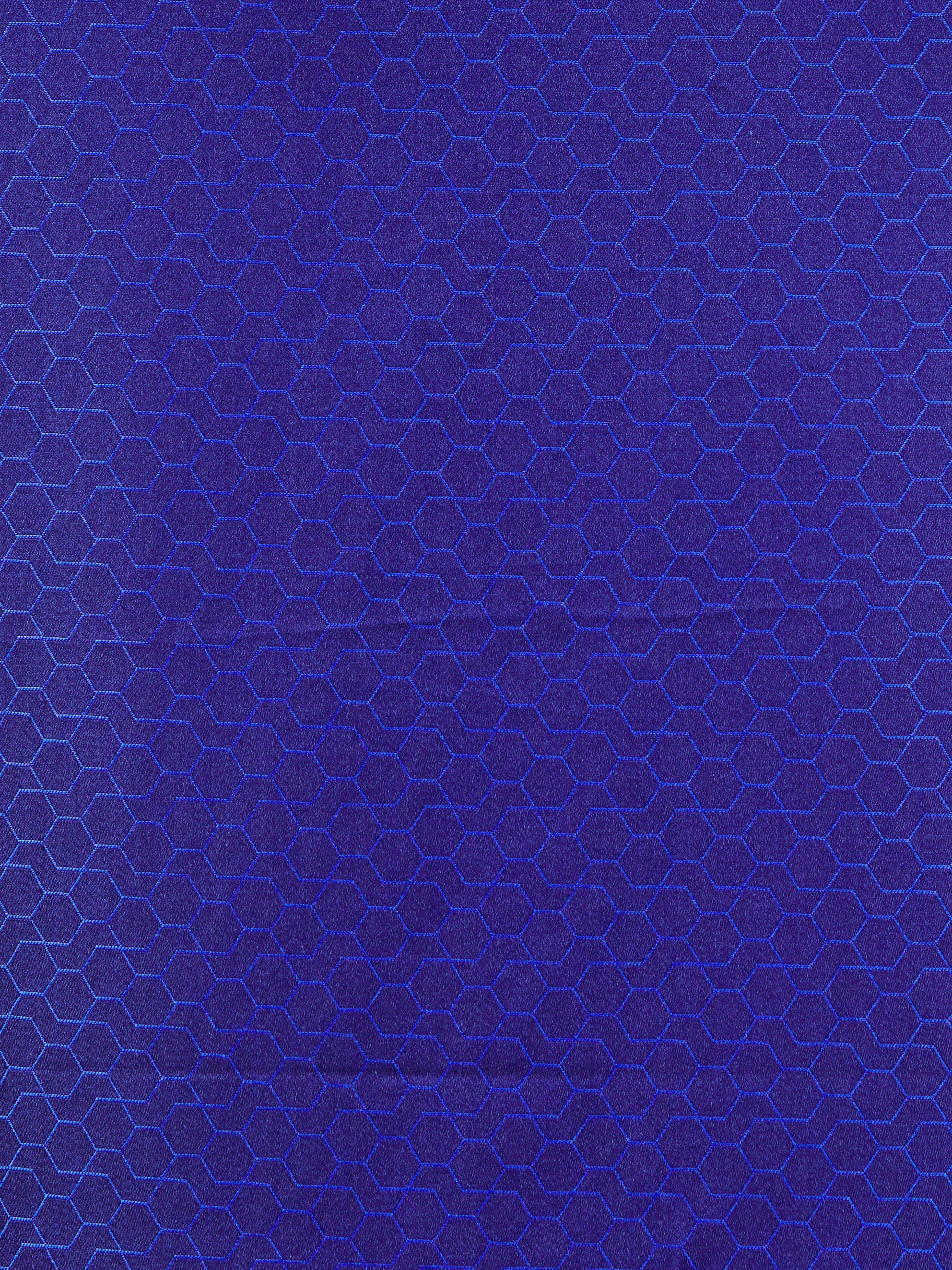 Eins Hexagon Blue