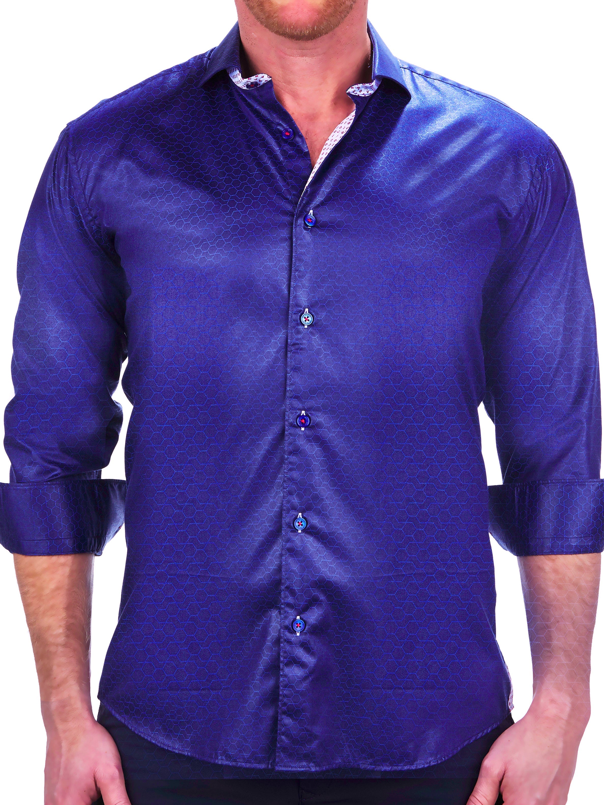 Eins Hexagon Blue