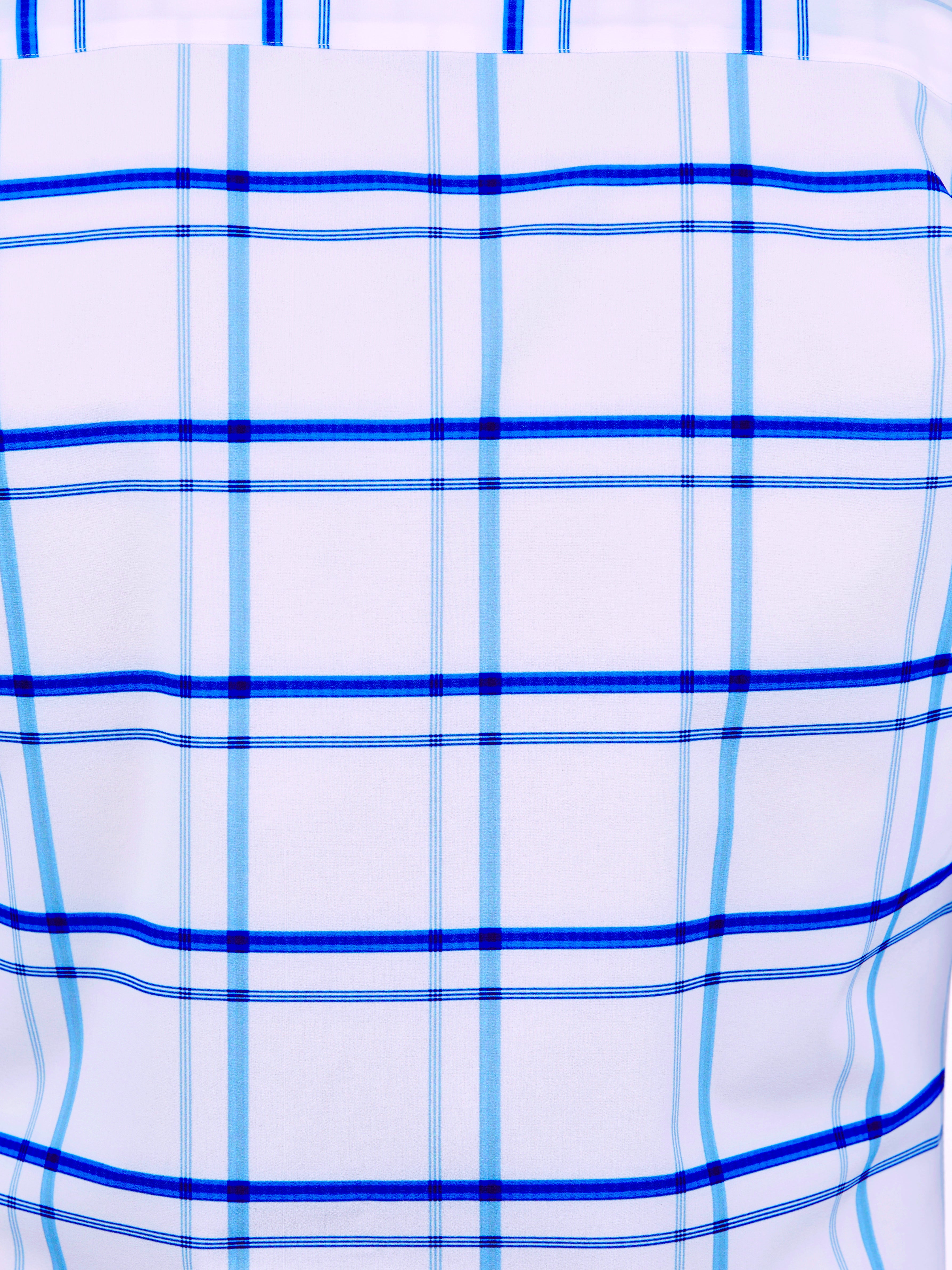 Eins Large plaid White