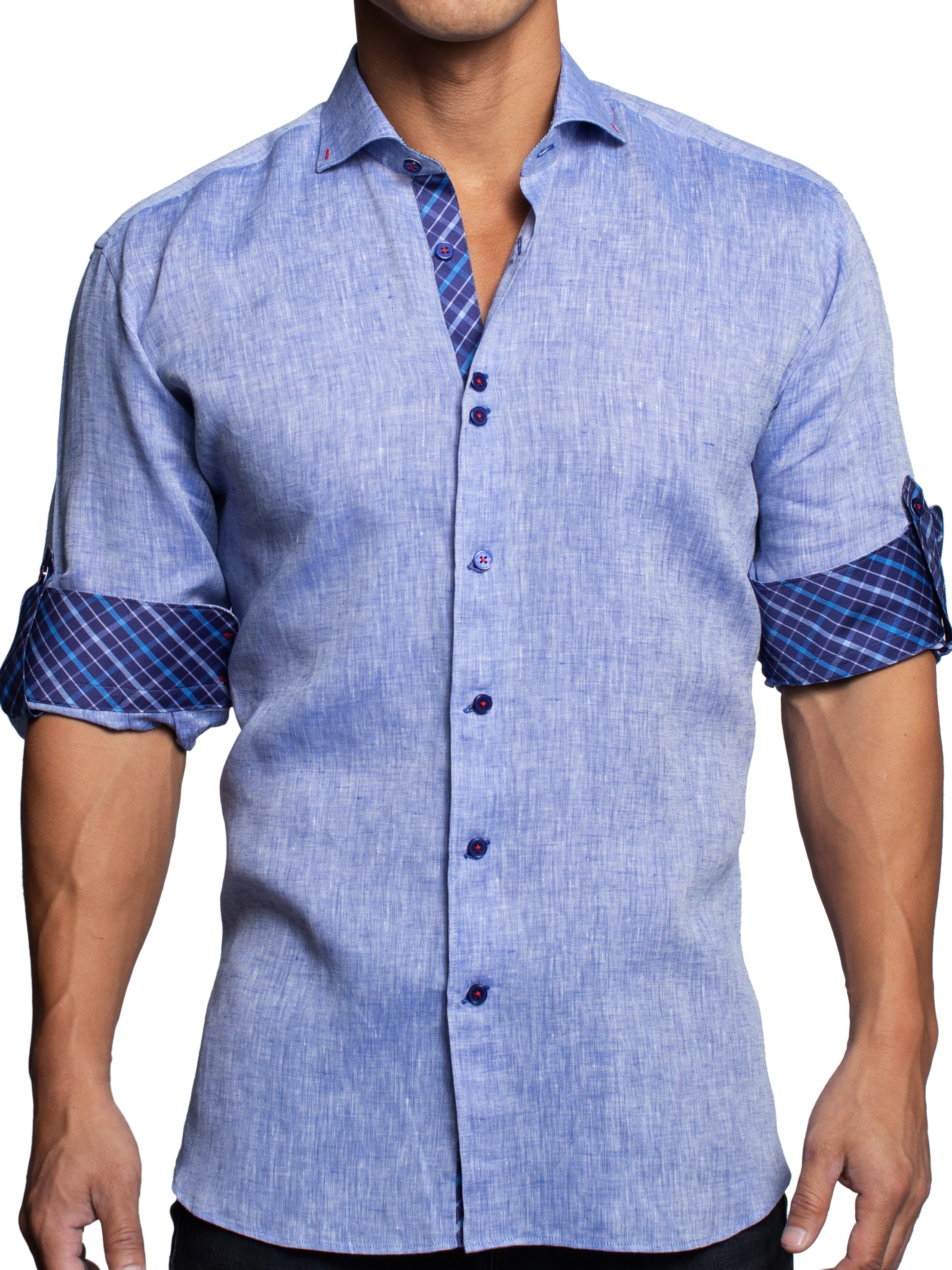Eins Linen Blue