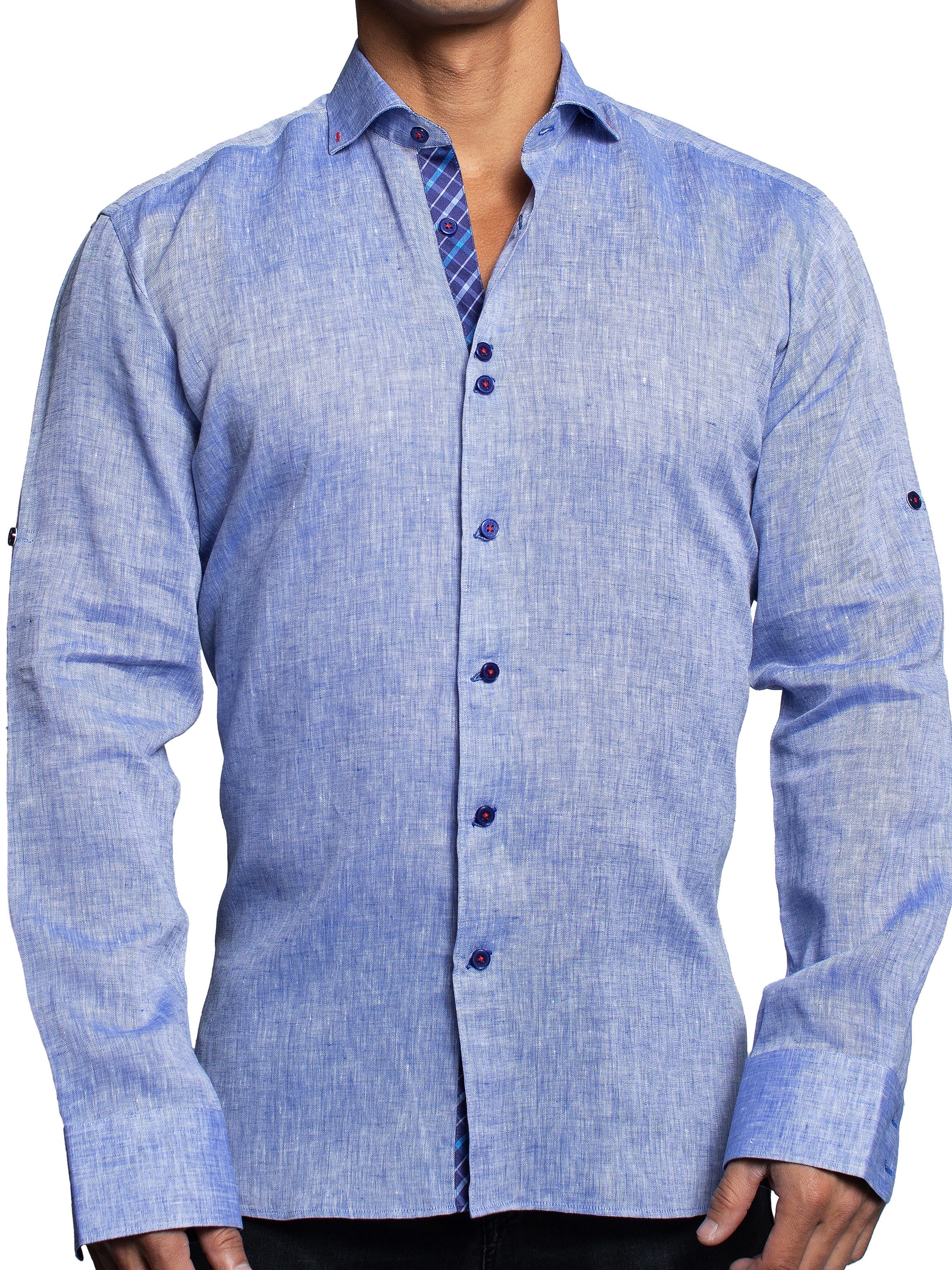 Eins Linen Blue