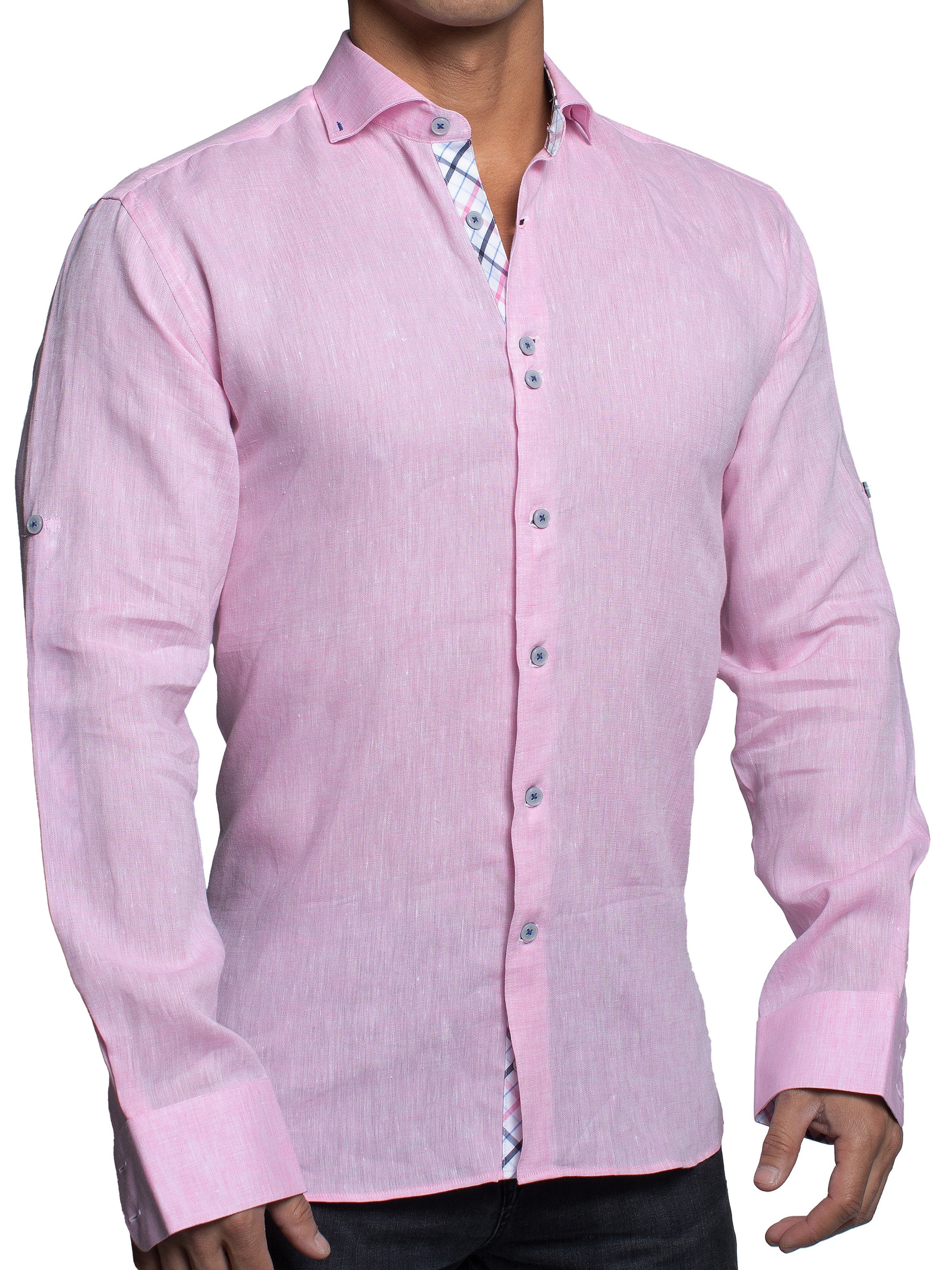 Eins Linen Pink